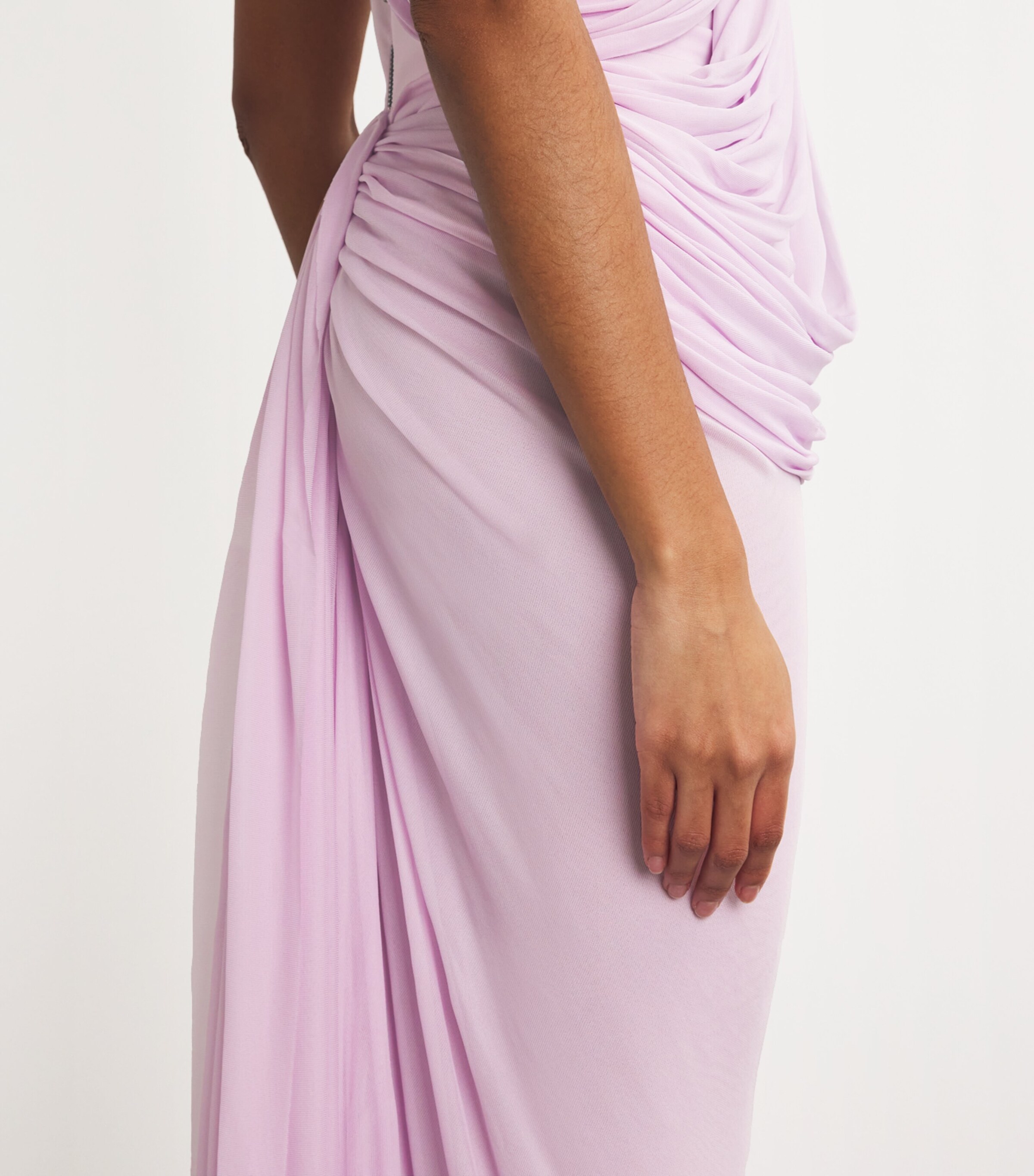 Systema Drape Gown LILAC JERSEY Image 4