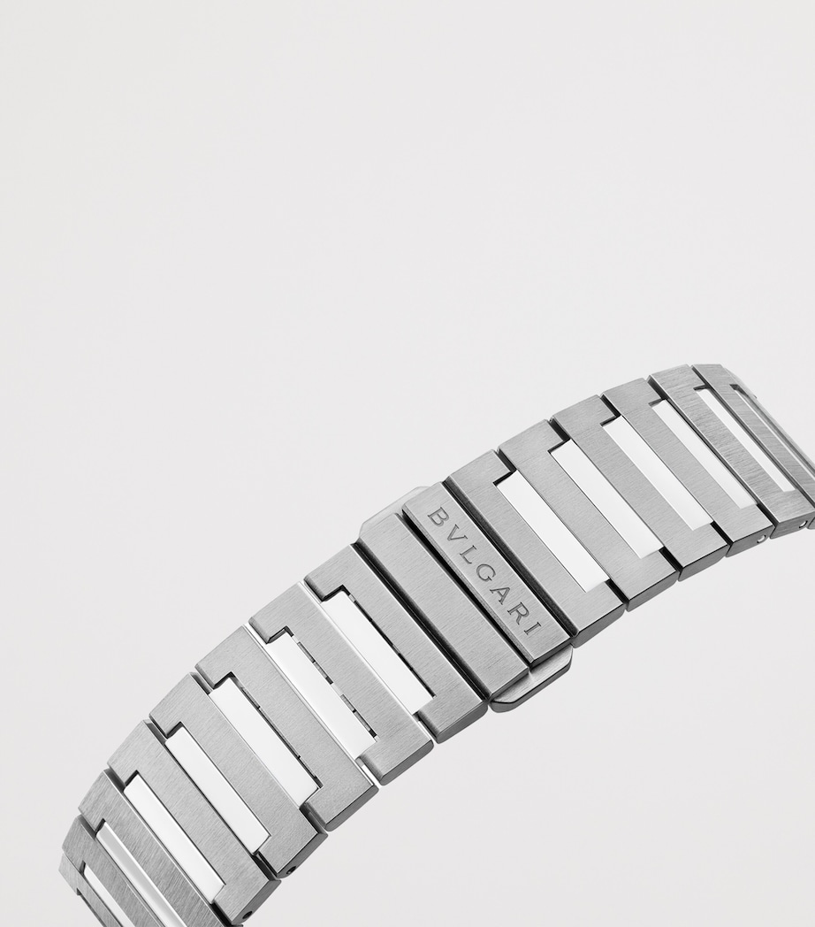 Bvlgari Titanium Octo Finissimo Automatic Watch 37mm Grey Image 5