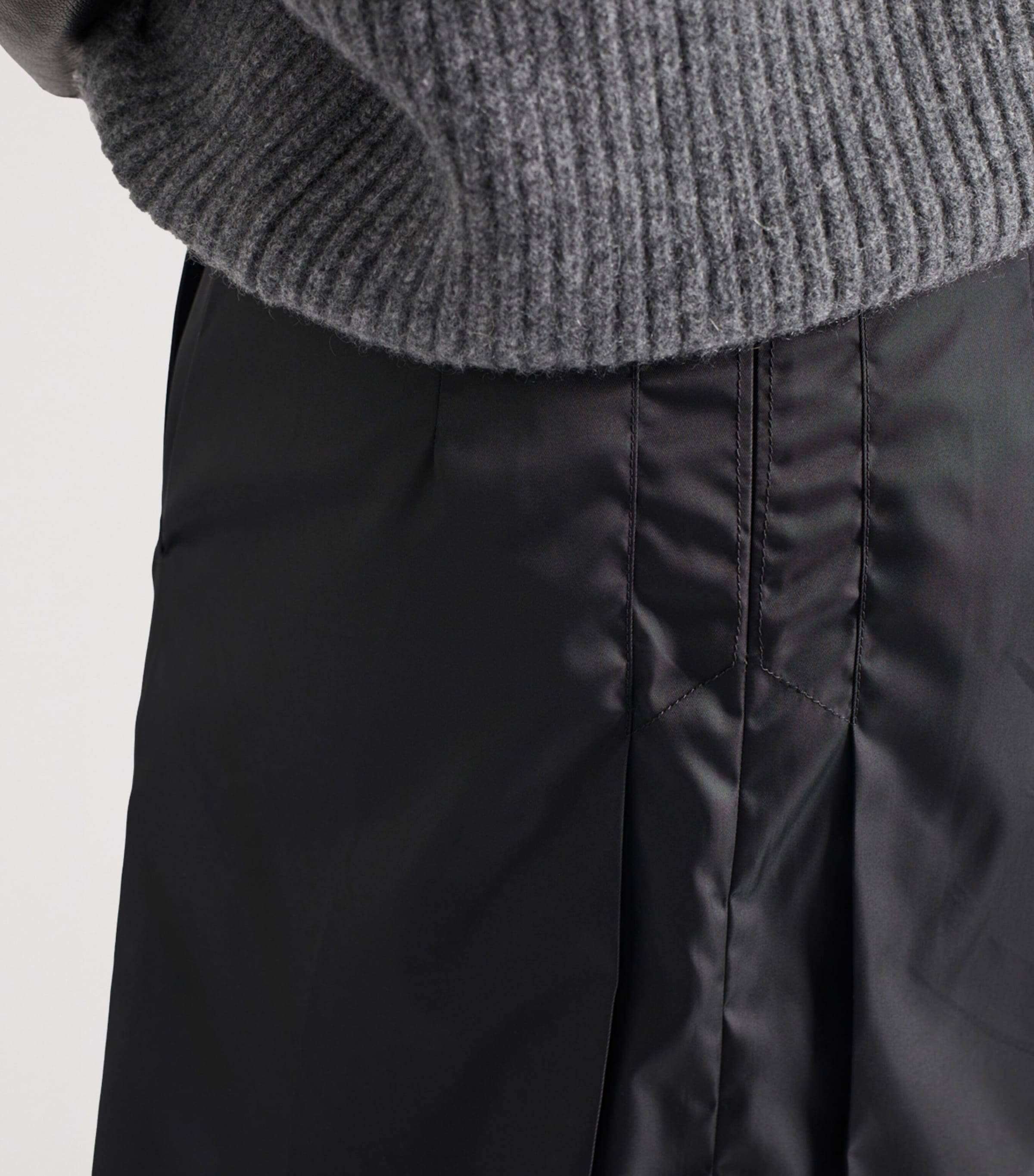 Re-Nylon Flared Skirt F0002 Image 6