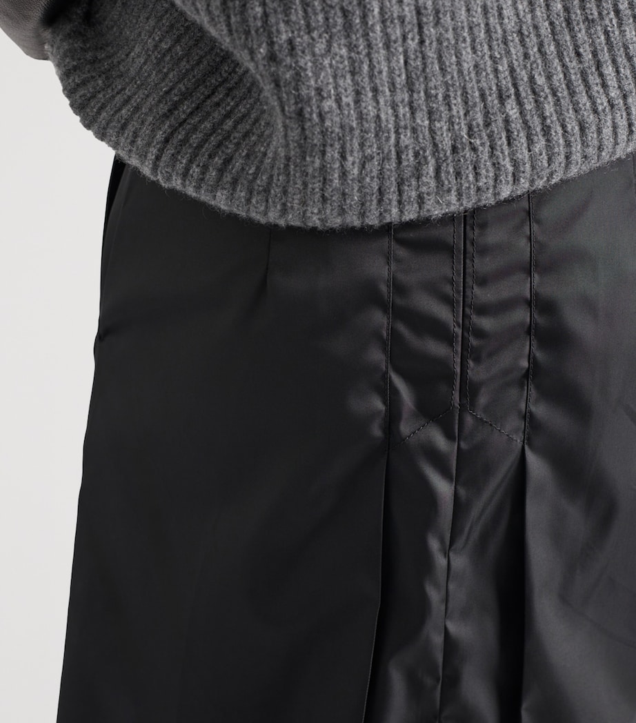 Re-Nylon Flared Skirt F0002 Image 6