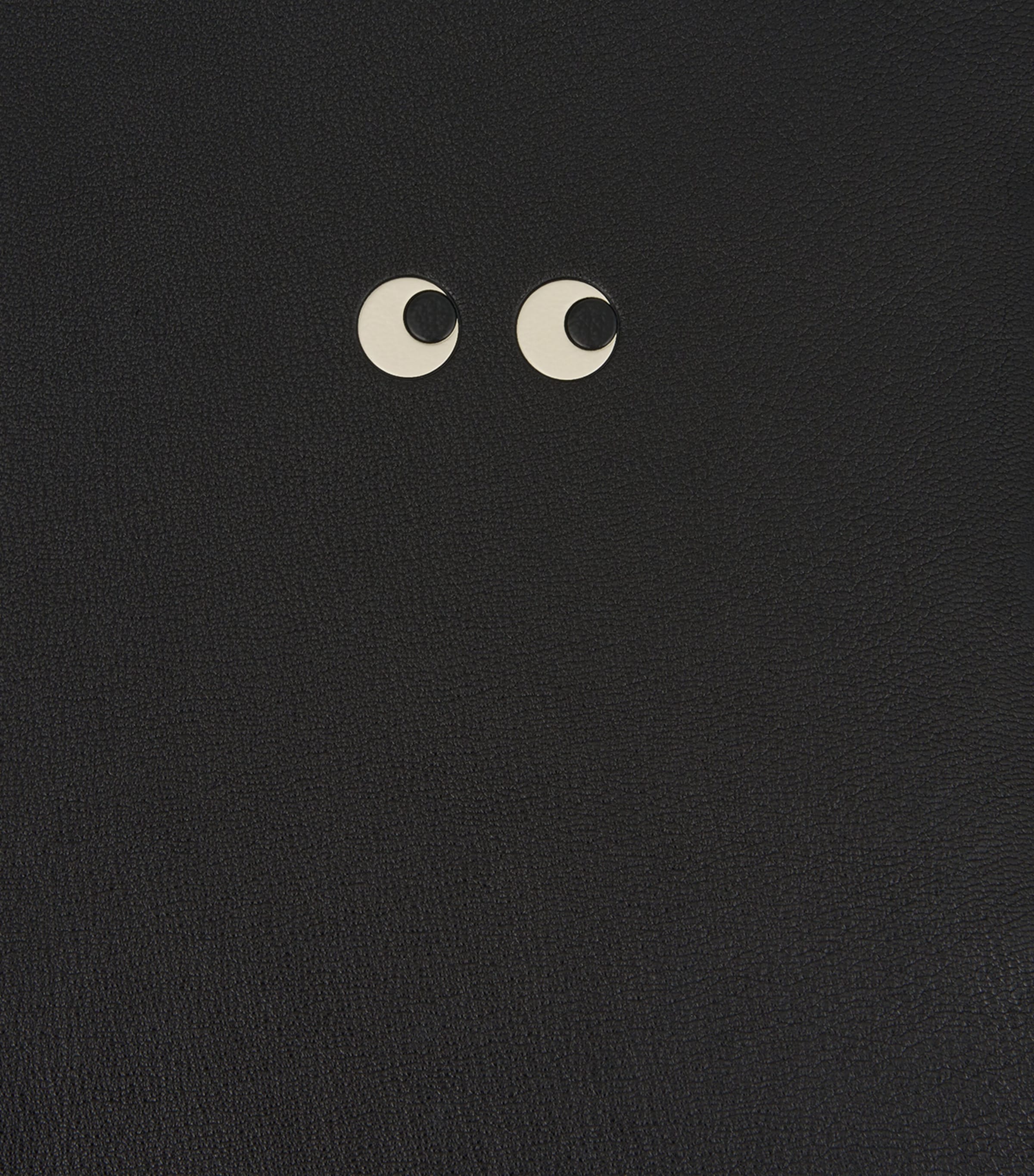 Leather A4 Eyes Document Holder BLACK Image 4