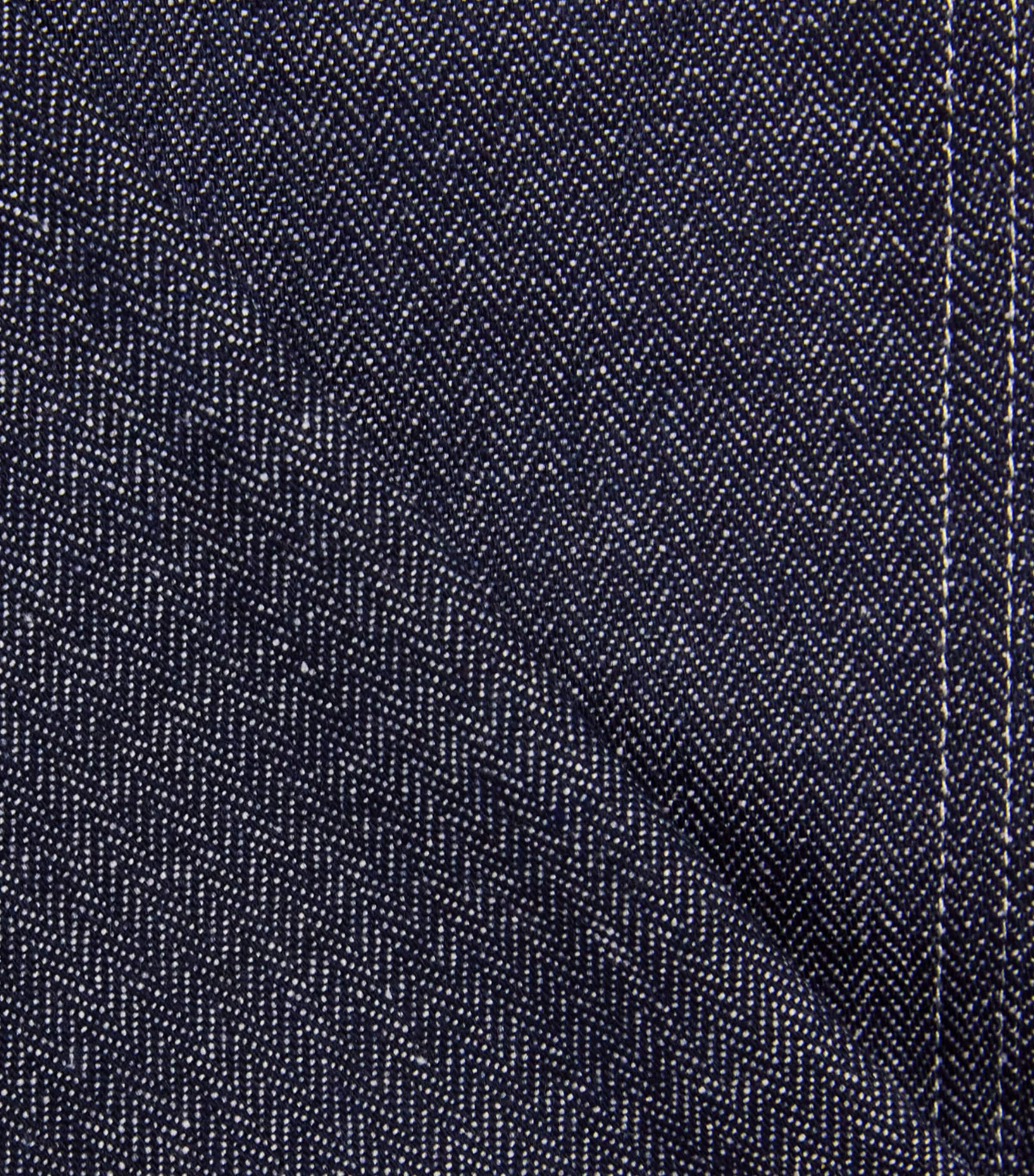 Emporio Armani Kids Herringbone Drawstring Trousers (4-16 Years) Fant.blue Image 3