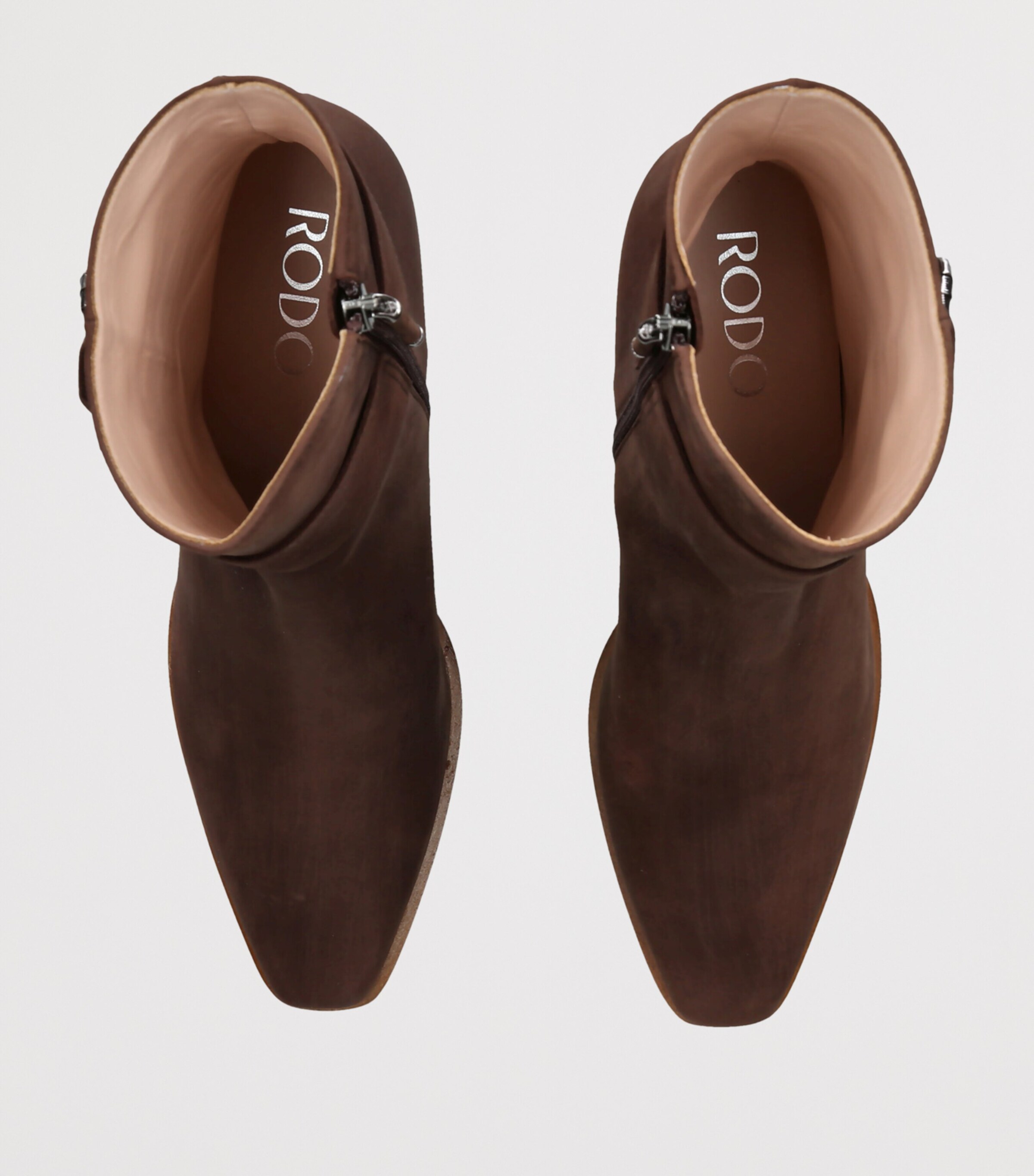 Rodo Leather Tilly Ankle Boots 55 Brown Image 3