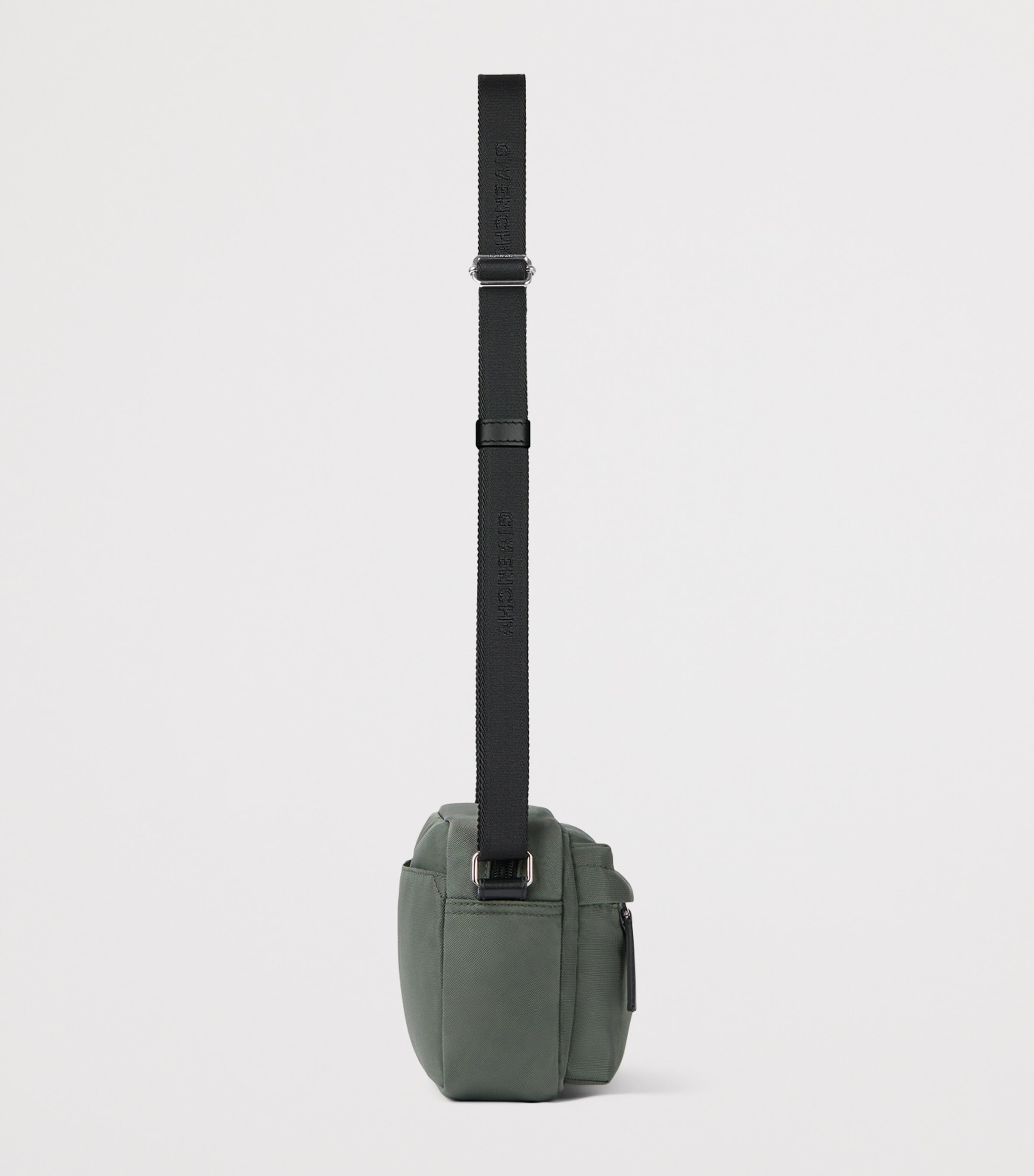 Givenchy Calfskin-Trim Logo Essential Camera Bag Salvia Image 3