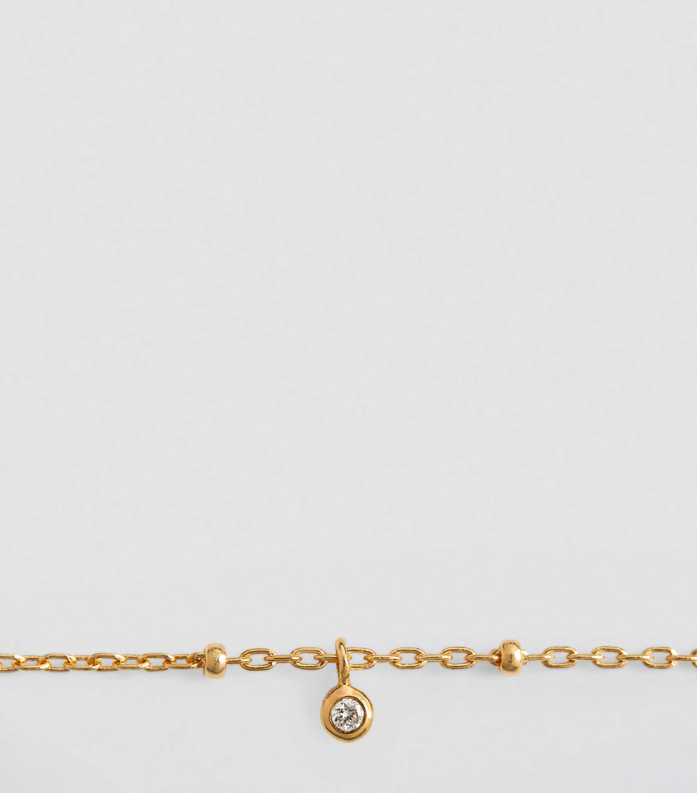 Redline Yellow Gold and Diamond Honorée Bracelet Red Image 2
