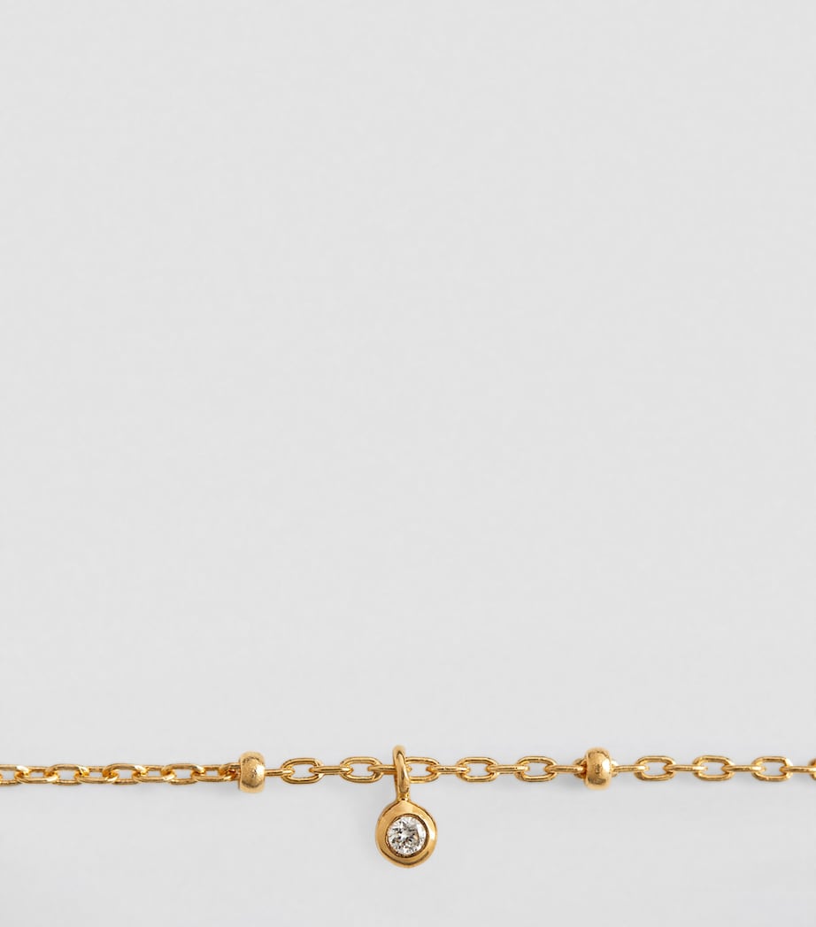 Yellow Gold and Diamond Honorée Bracelet RED Image 2