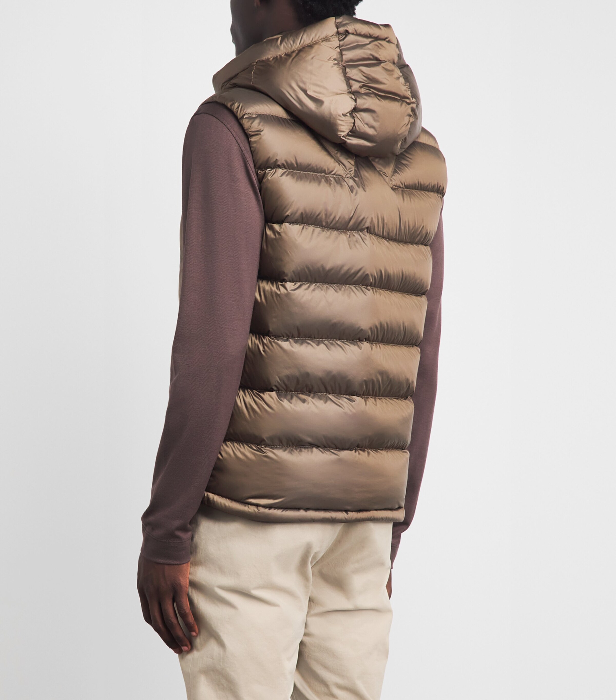 Bogner Mens Quilted Down Holger Gilet Mountain Ash Image 5