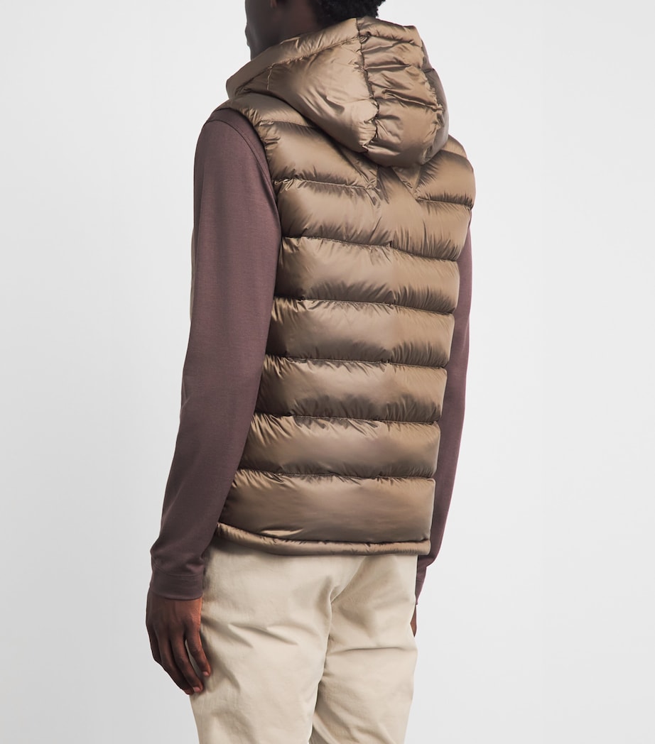 Bogner Mens Quilted Down Holger Gilet Mountain Ash Image 5