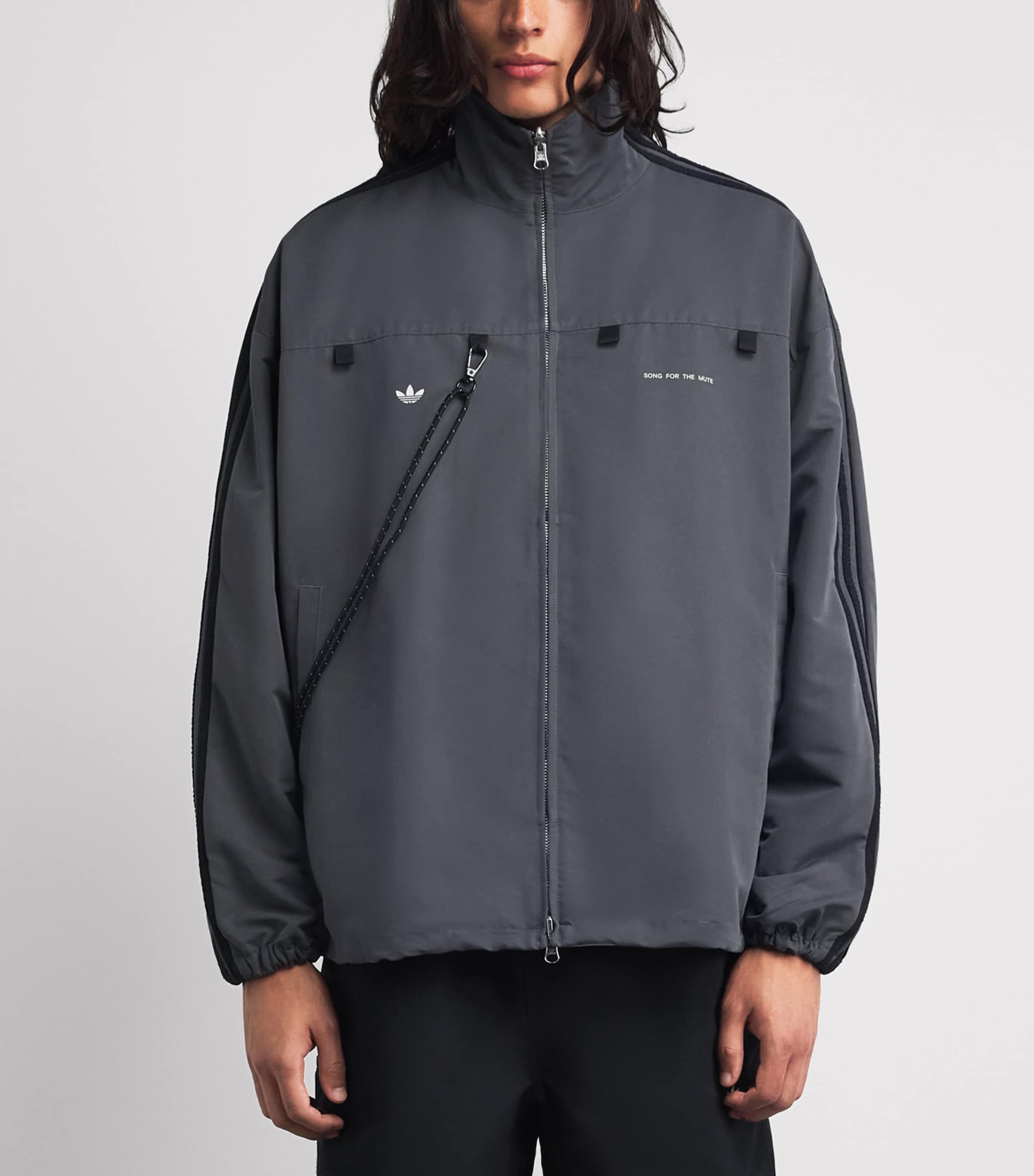 adidas Grey x Song for the Mute Track Jacket | Harrods UK