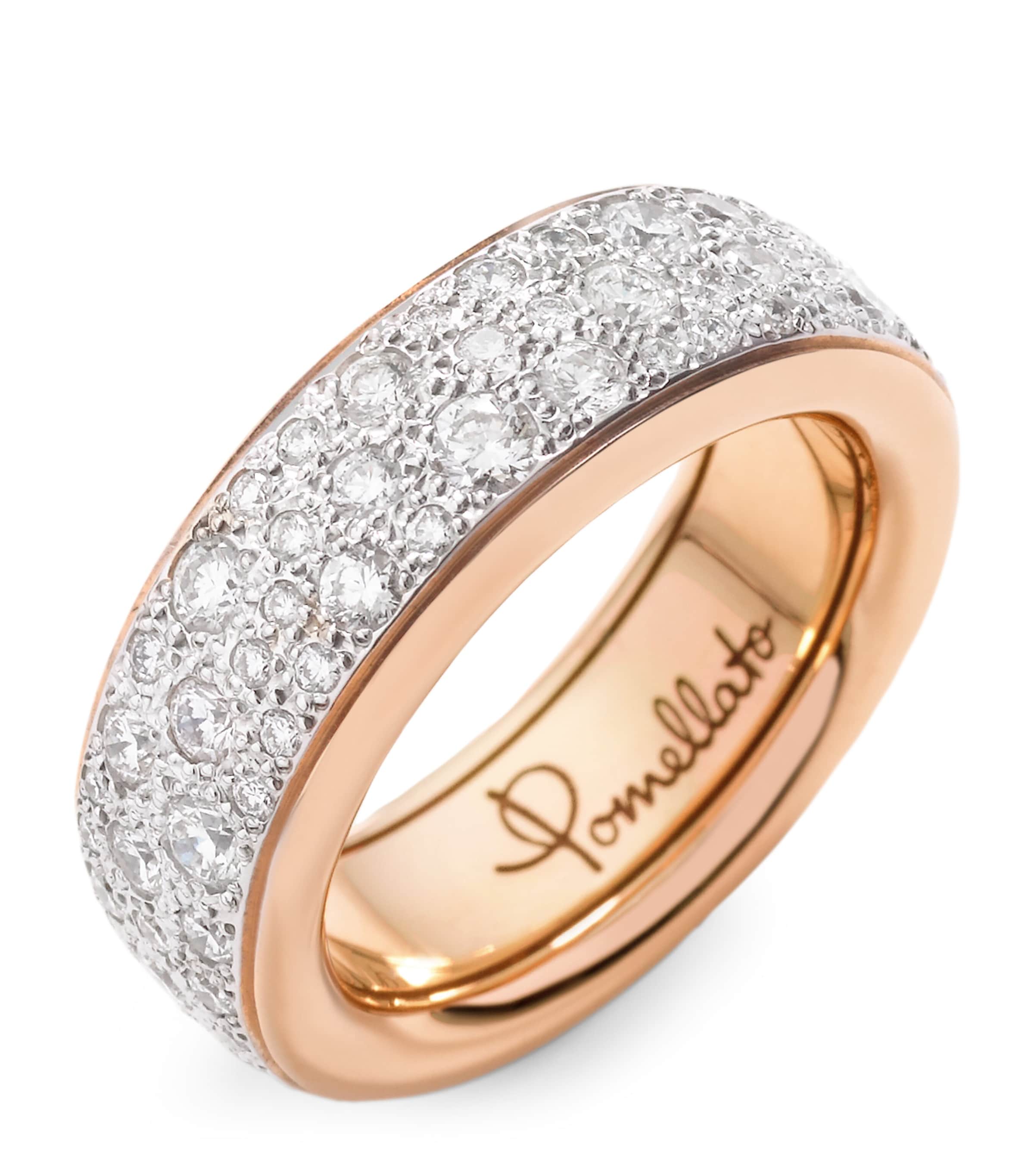 Pomellato Rose Gold And Diamond Iconica Ring
