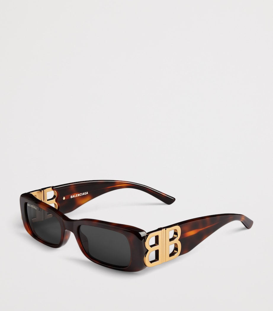 Balenciaga Dynasty Rectangle Sunglasses Image 2
