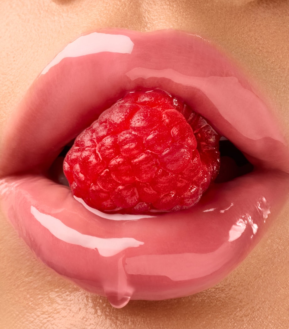 Honey Infused Lip Oil (8ml) RASPBERRY SWIRL Image 2