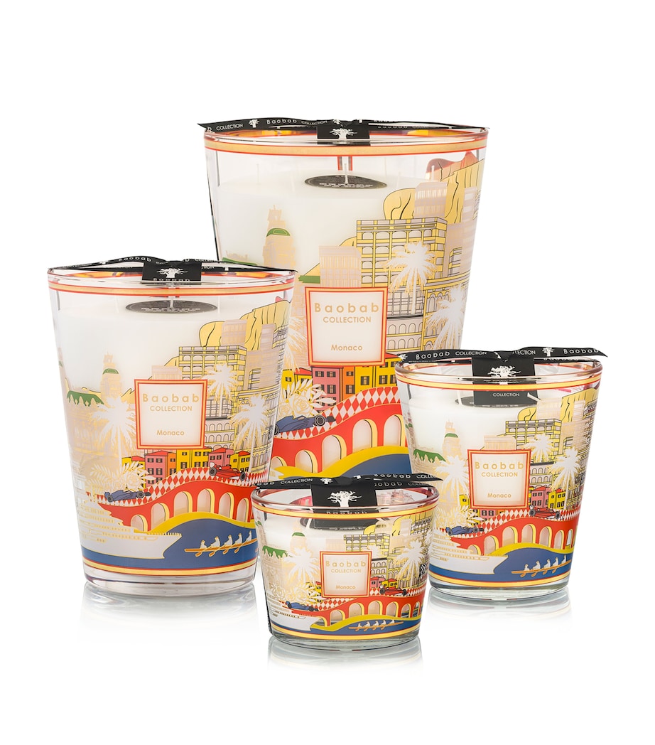 Baobab Collection Monaco Scented Candle (16cm) Gold Image 4