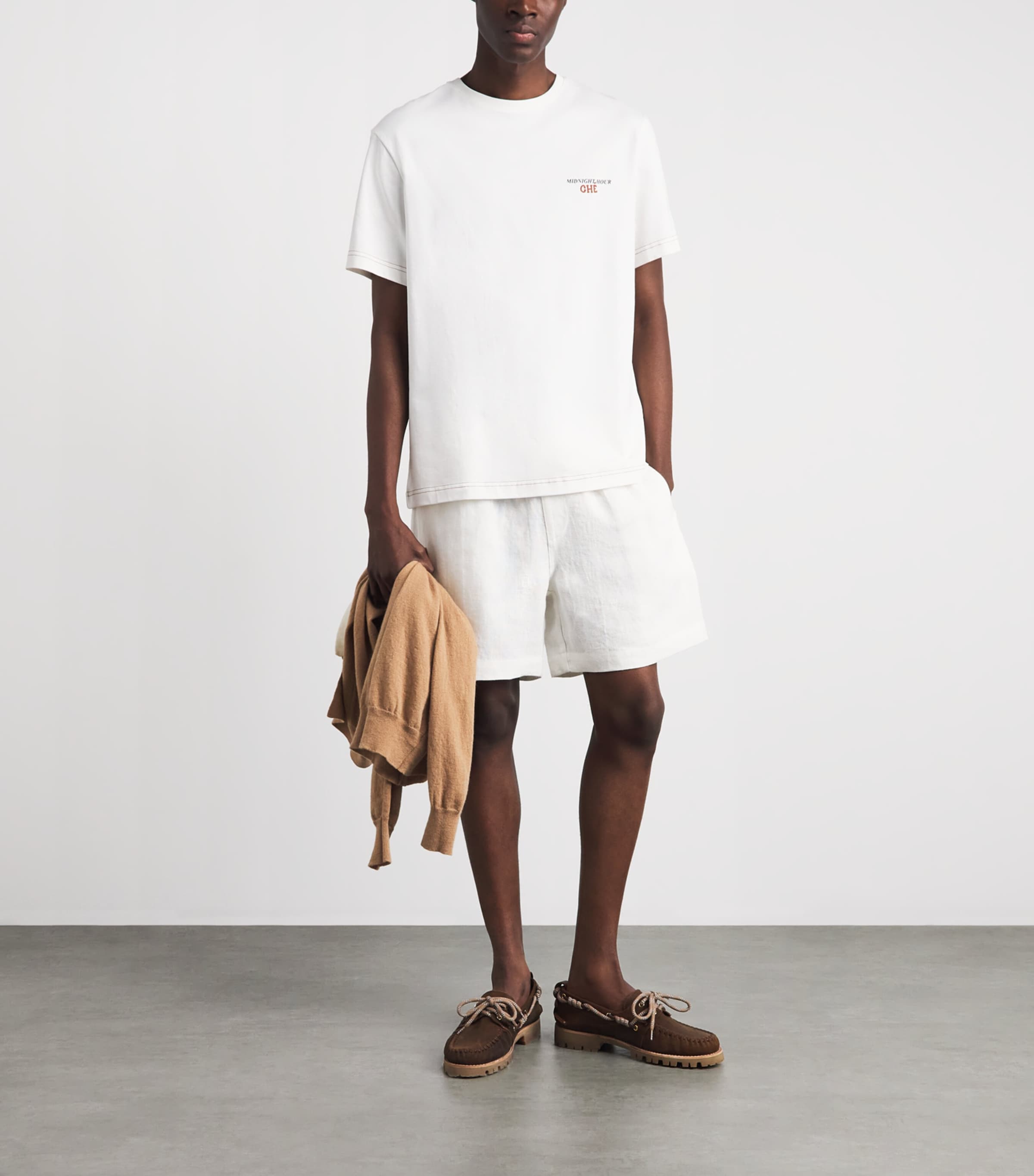 CHÉ Mens x Midnight Hour Jazz Cafe T-Shirt Ivory Image 2