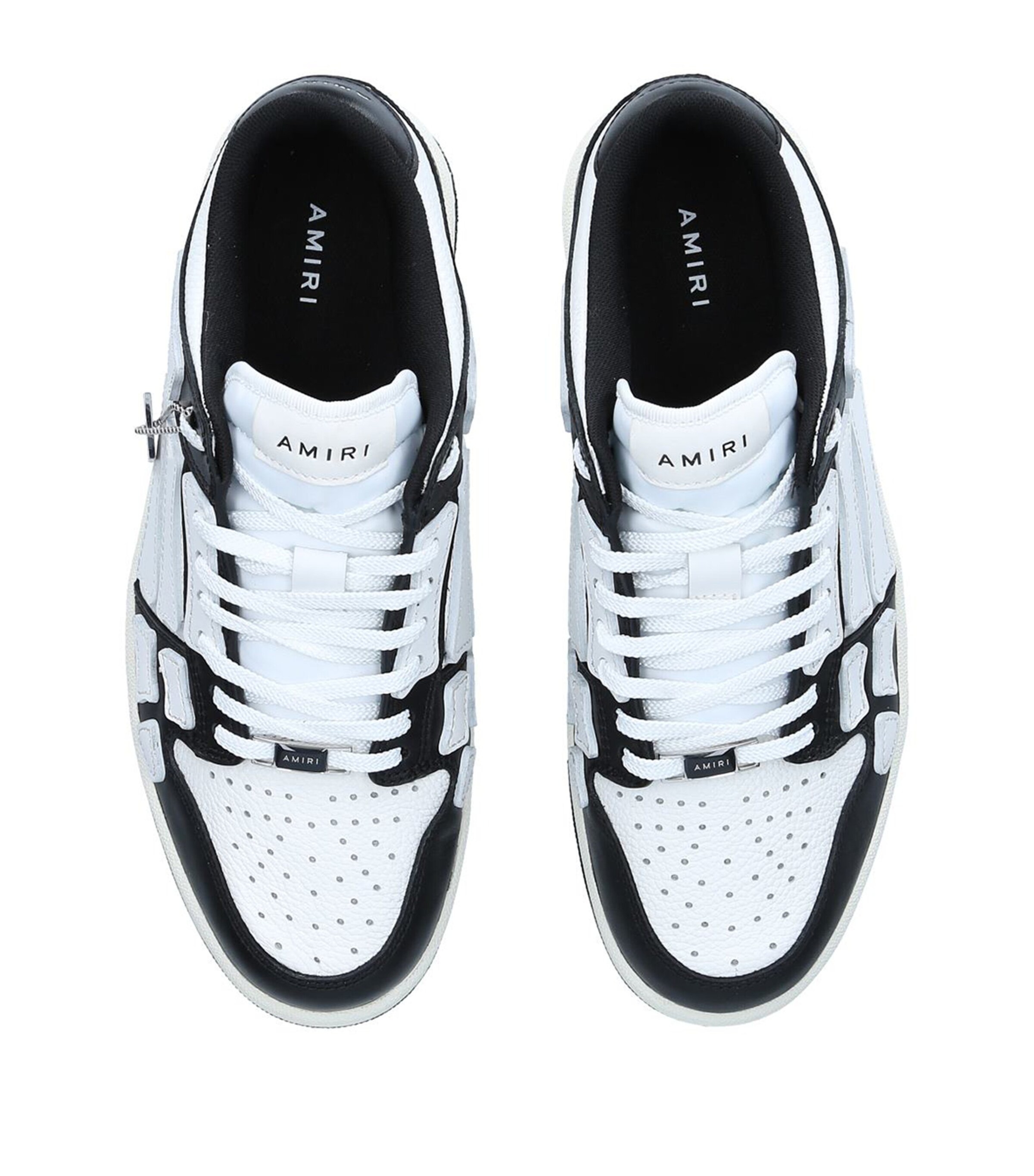 AMIRI Skel Low-Top Sneakers Blk/white Image 8