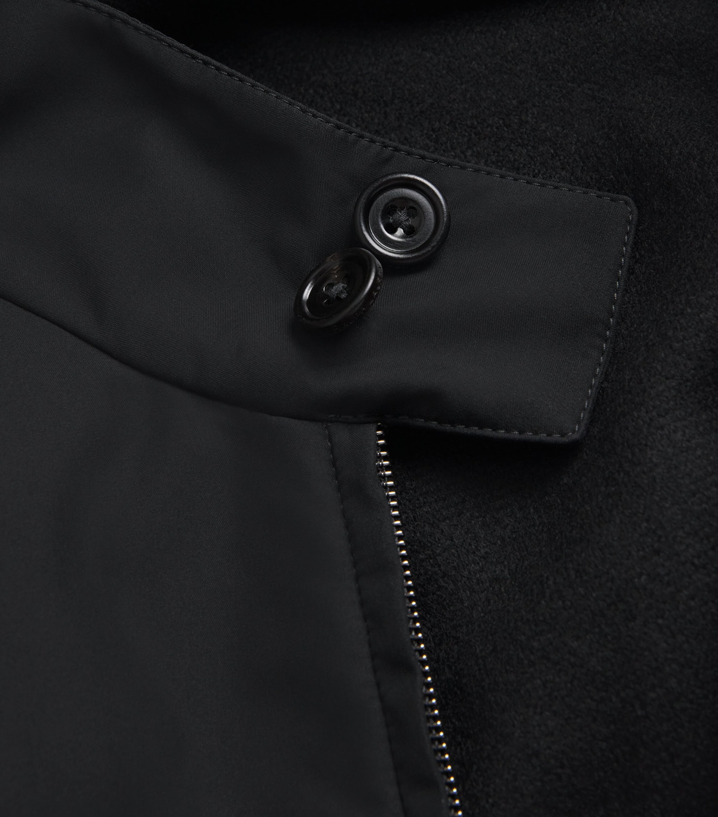 Ralph Lauren Purple Label Mens Silk Saunders Bomber Jacket Polo Black Image 5