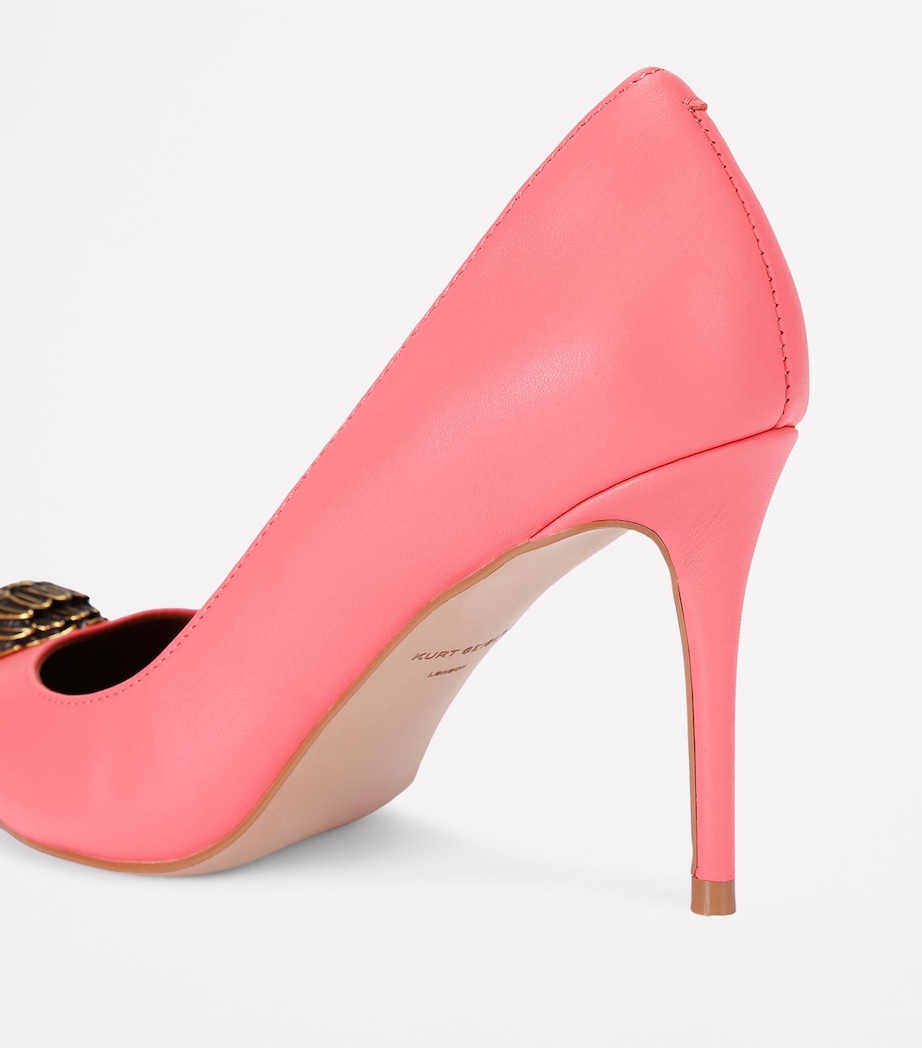 Leather Belgravia Eagle Pumps PINK COMB Image 2