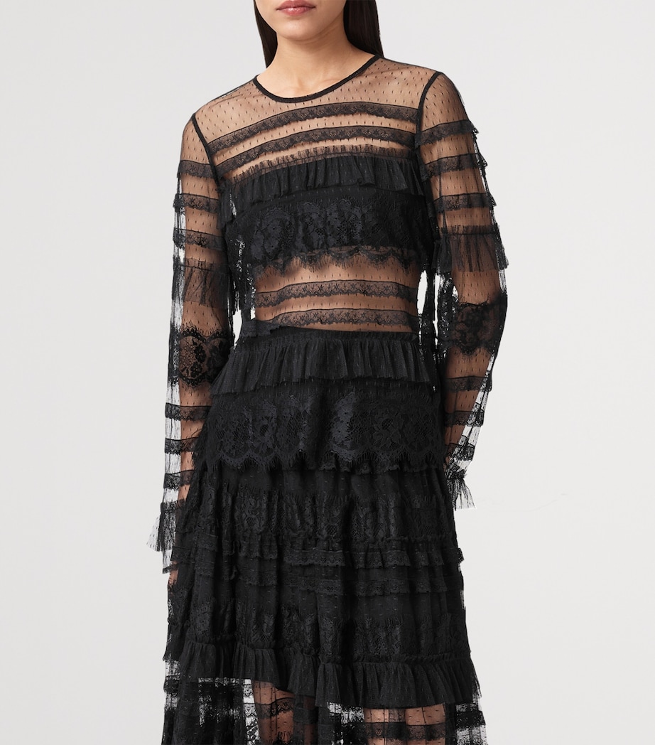 Tulle Arlea Top BLACK Image 5