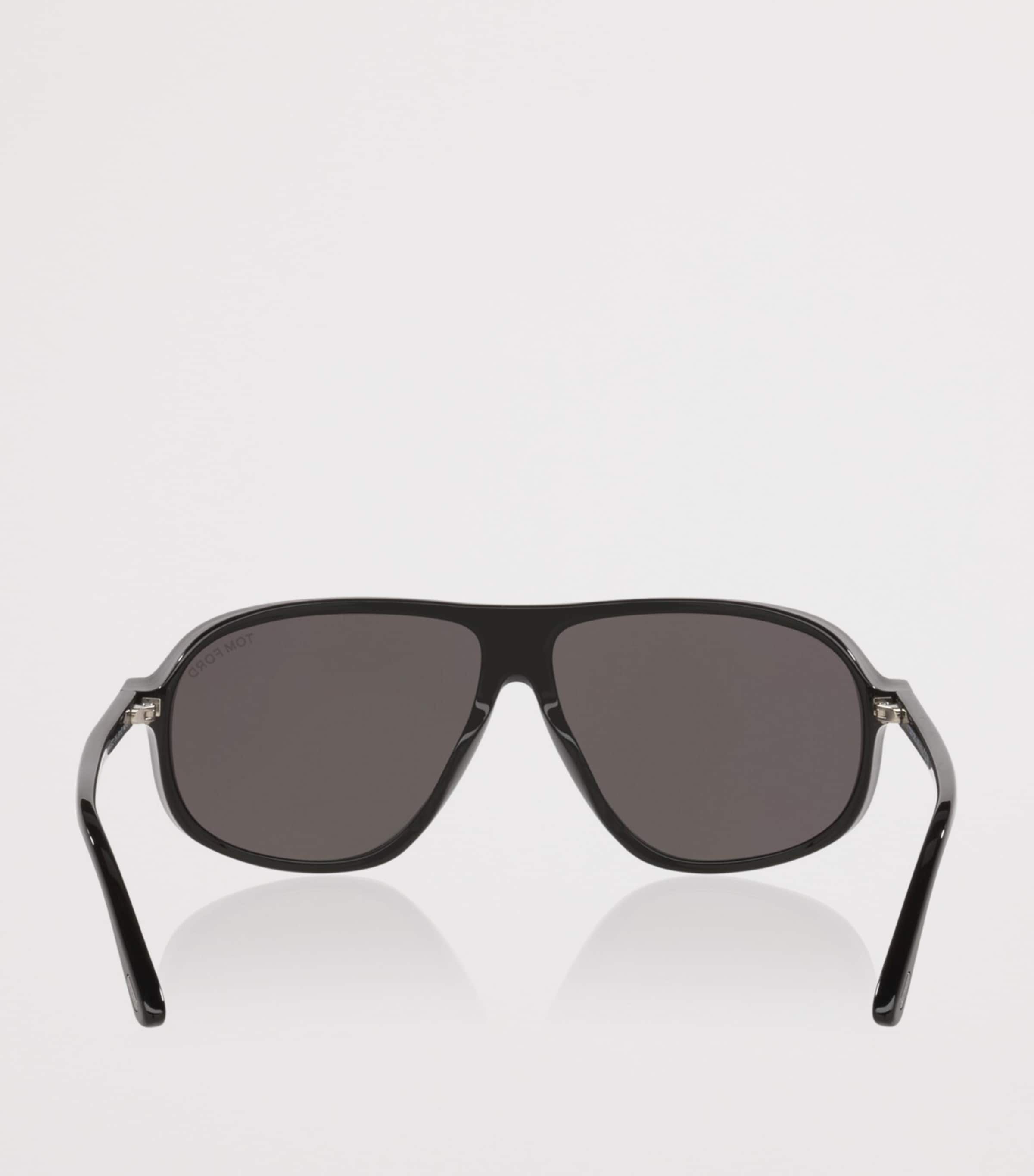 TOM FORD Guillaume_Tr Pilot Sunglasses Black Image 4