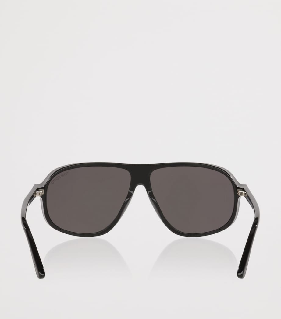 TOM FORD Guillaume_Tr Pilot Sunglasses Black Image 4
