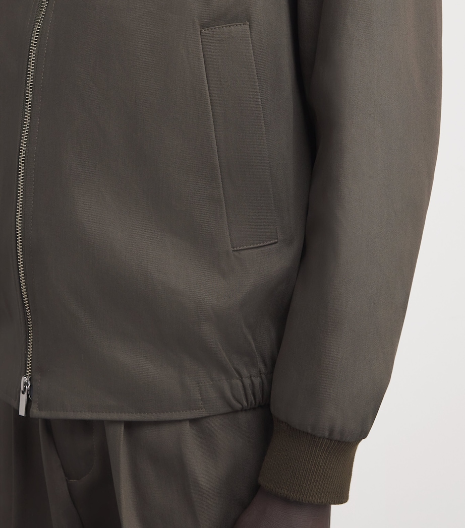 Cotton Jacket 370 ARMY Image 6