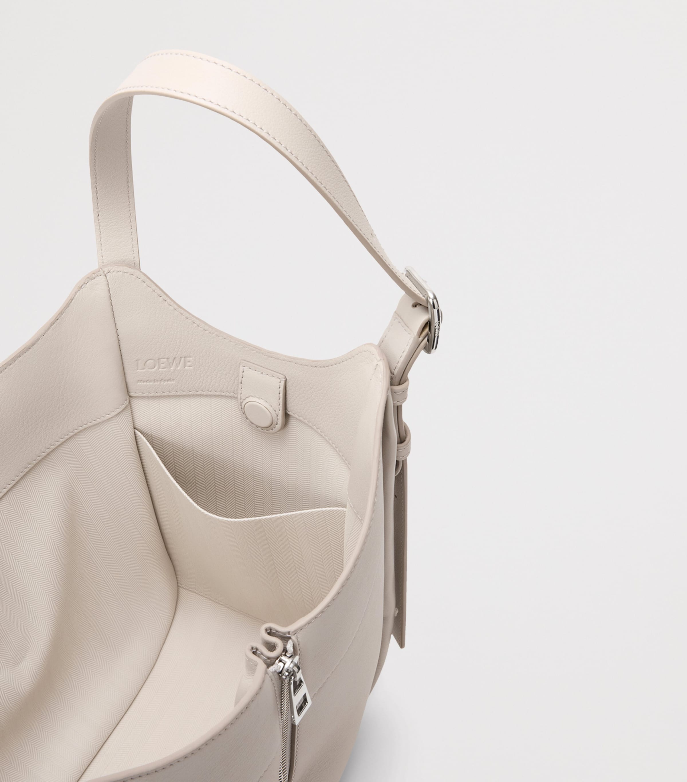 Leather Hammock Flip Bag LIGHT GHOST Image 6