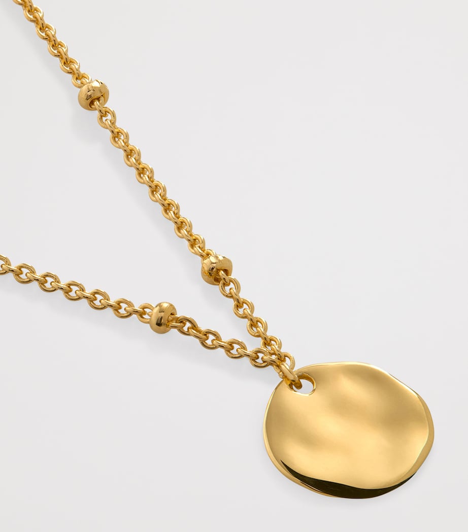 Gold Vermeil Siren Pendant Necklace 18K GOLD VERMEIL Image 2