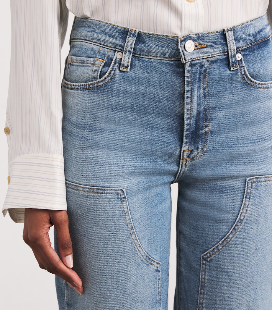 Cropped Alexa Straight Jeans U71BD FANCY Image 6