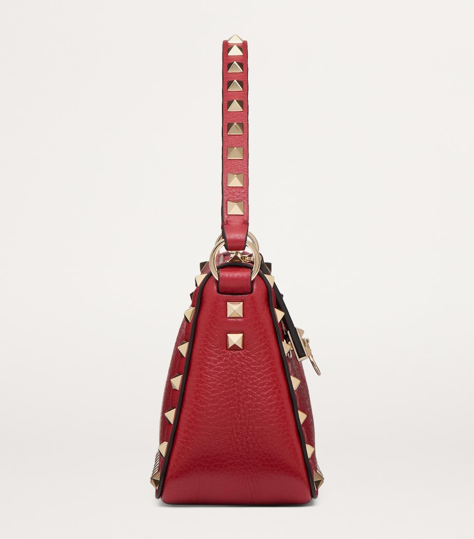 Calf Leather Rockstud Cross-Body Bag 0RO Image 5