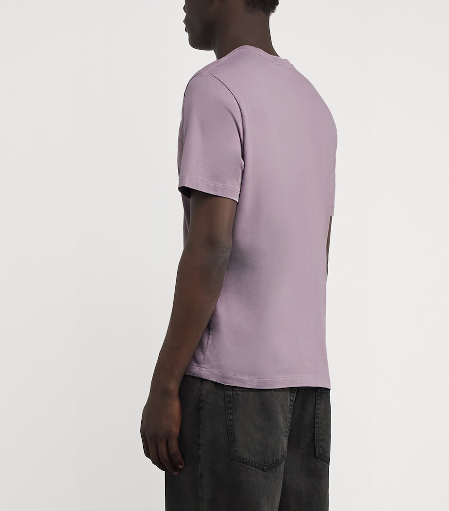 Cotton Embroidered Logo T-Shirt OLLV Image 4