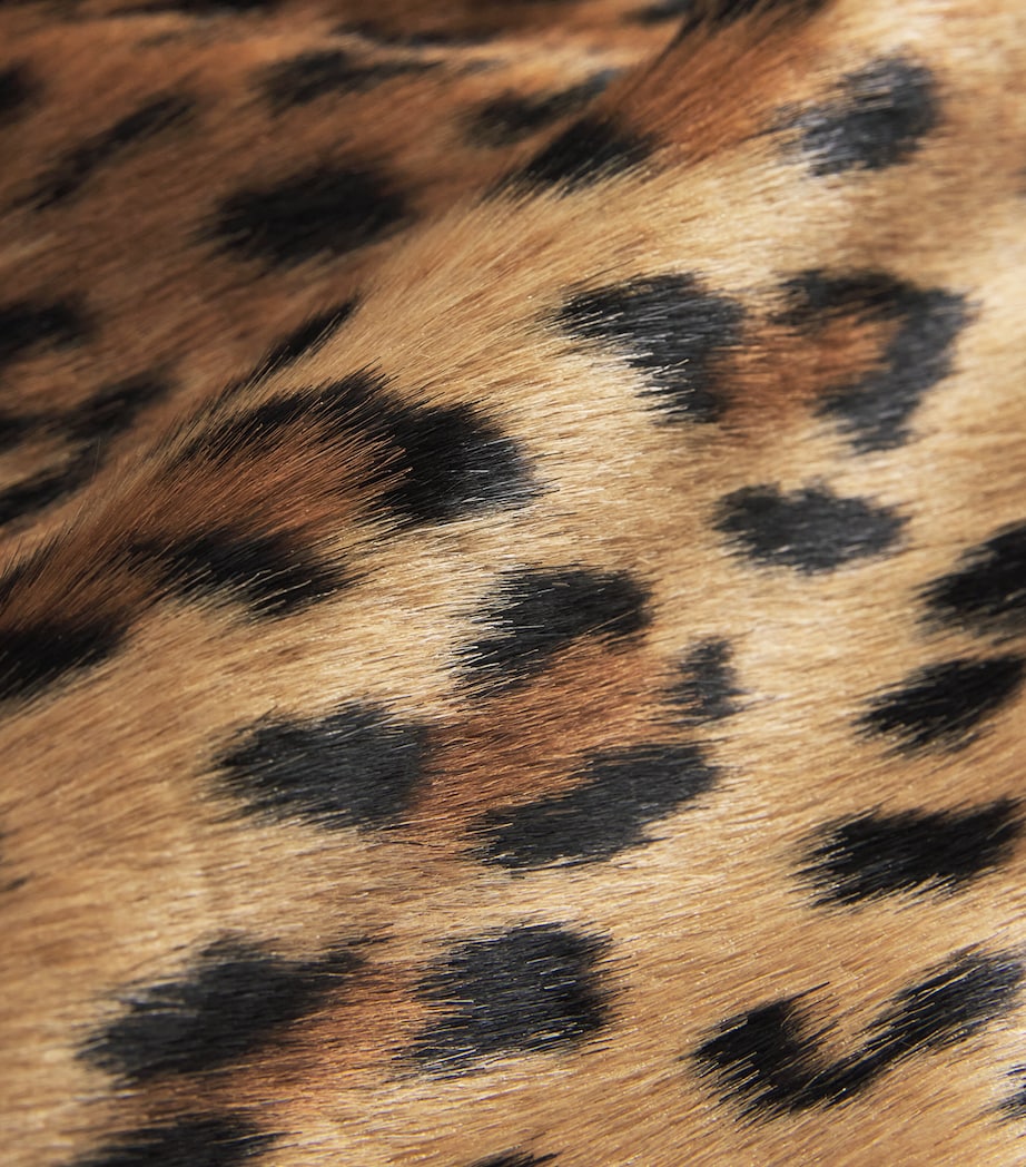 Leopard Print Mini Skirt BIG LEOPARD PRINT Image 5