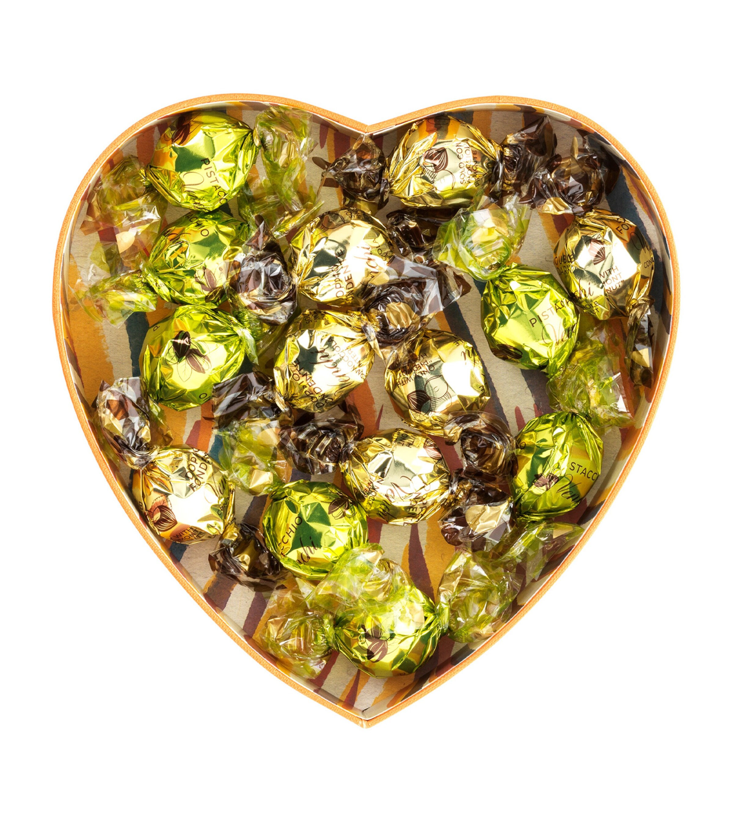 Crizzy Heart　ニナリッチ&ジルサンダー Venchi 1878 Murrine Heart Gift Box (194g) | Harrods US