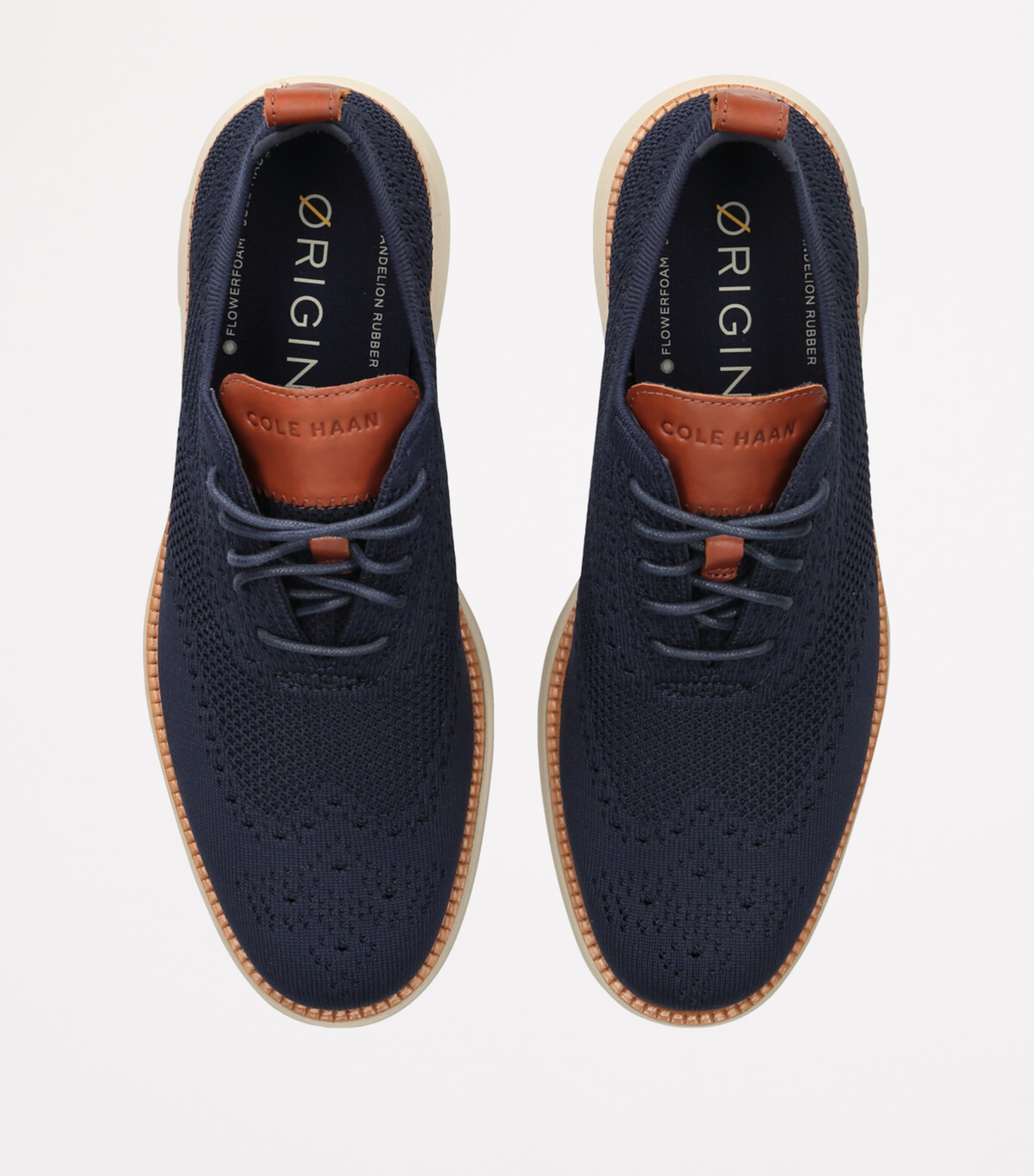 Cole Haan ØriginalGrand Remastered Stitchlite Oxford Sneakers Navy Image 4