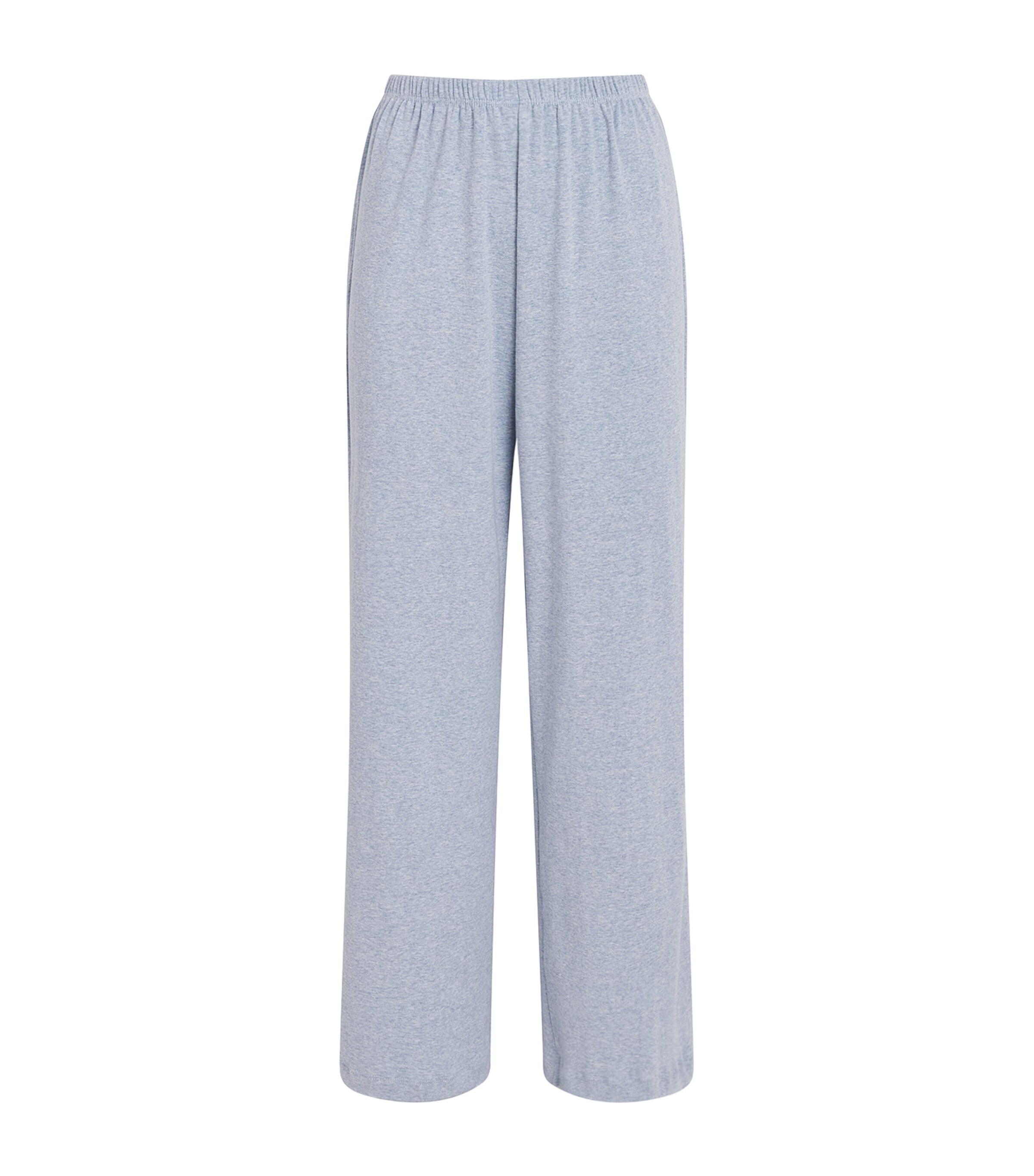 LESET Womens Cotton Nando Relaxed Sweatpants Ciel Melange Image 1