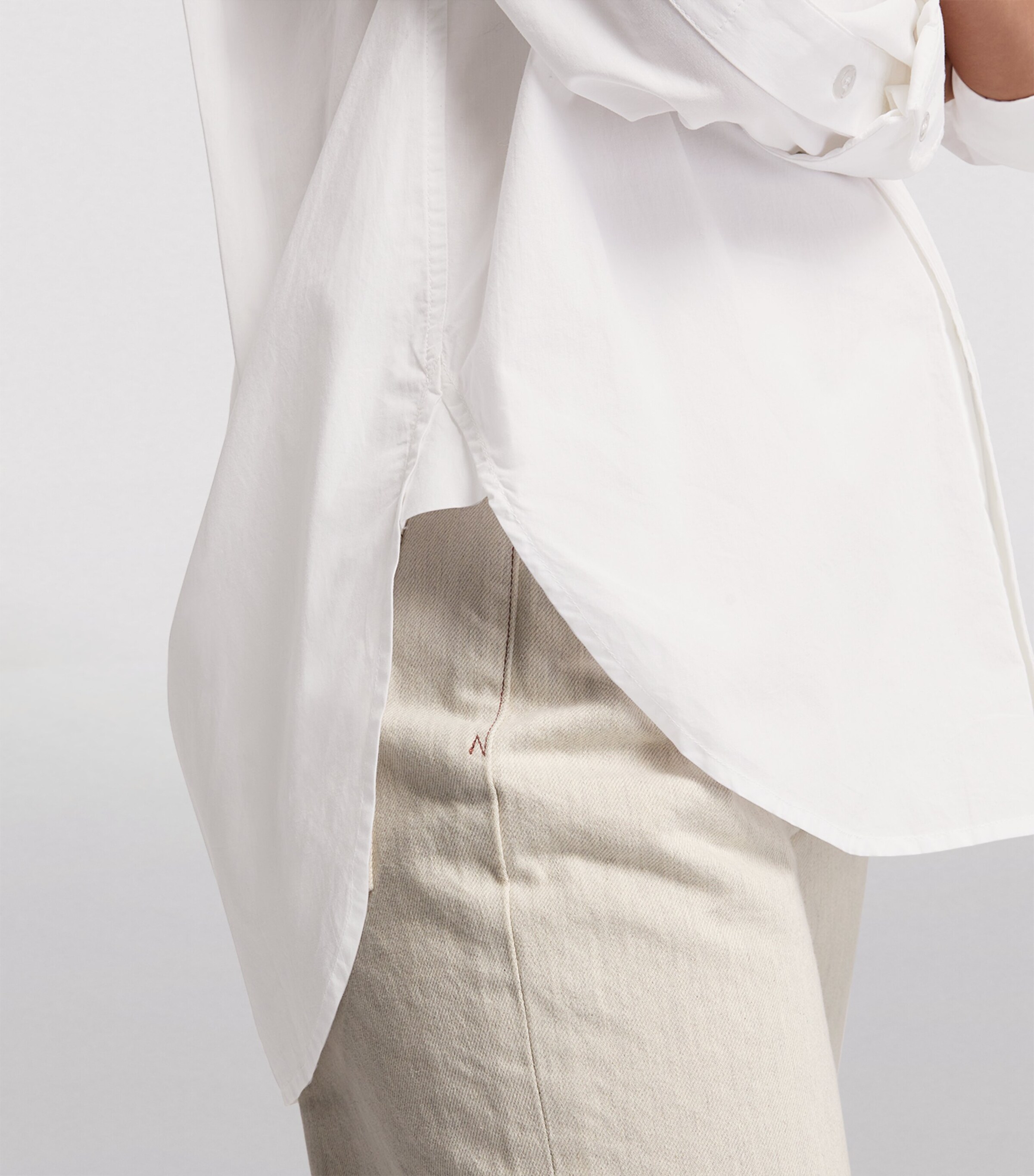 Cotton Kayla Shirt OPTIC WHITE Image 6