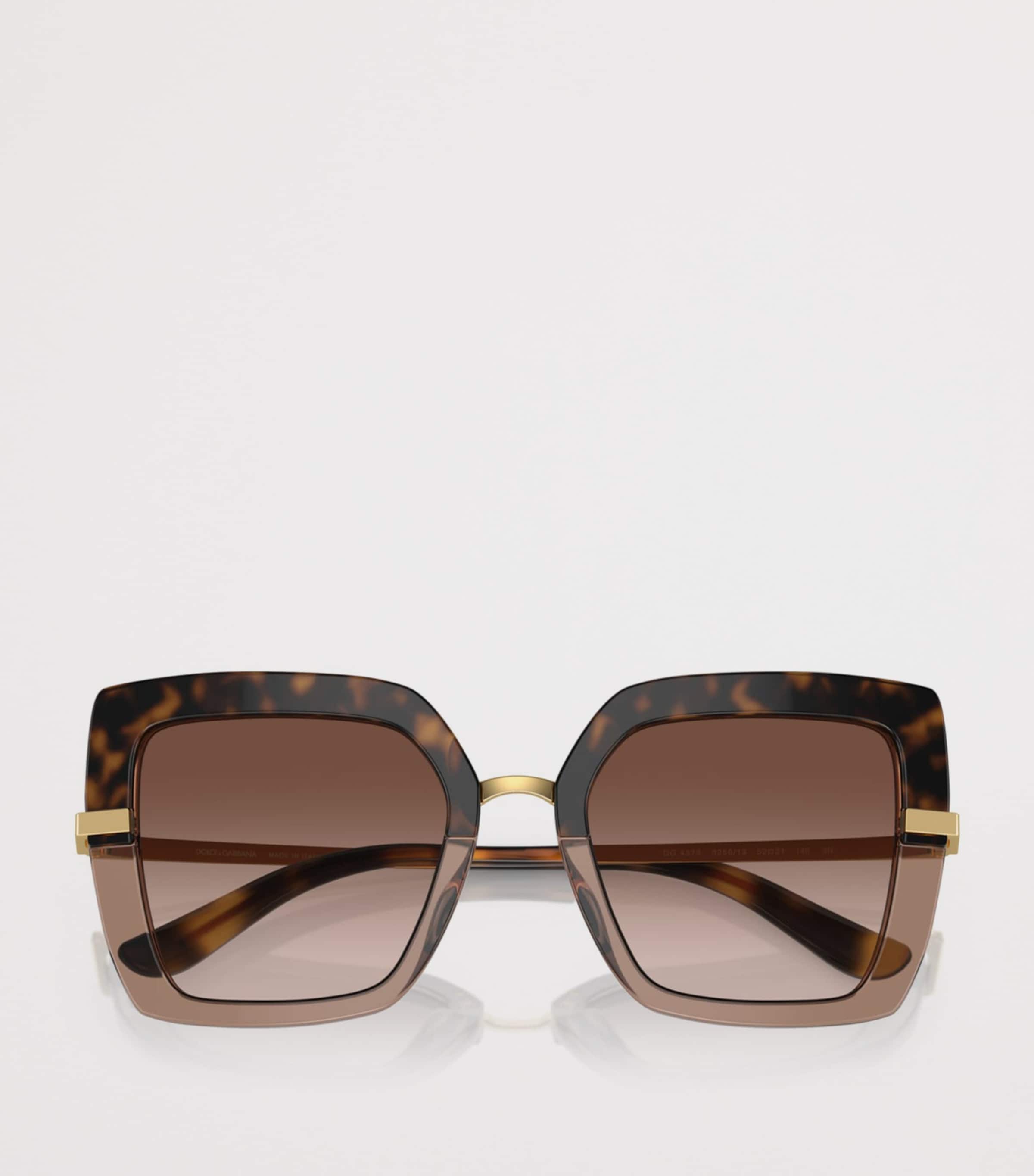 Dolce&Gabbana Tortoiseshell Square Sunglasses Image 5