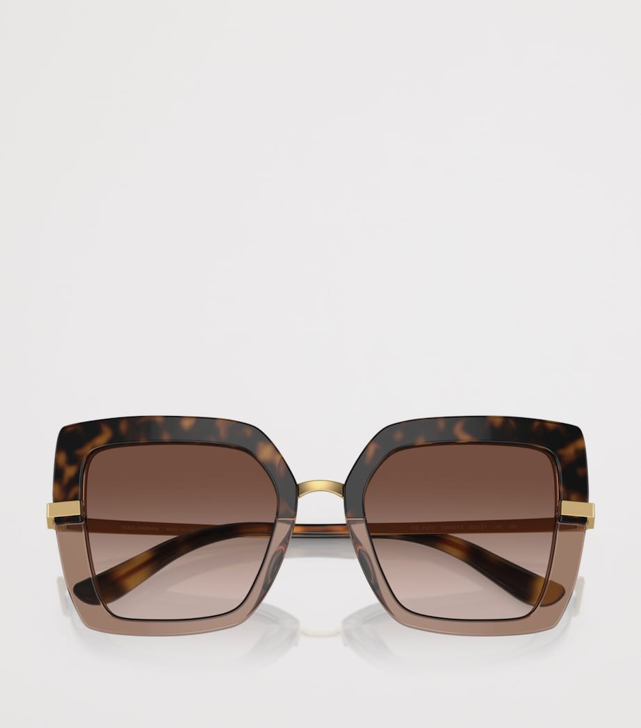 Dolce&Gabbana Tortoiseshell Square Sunglasses Image 5