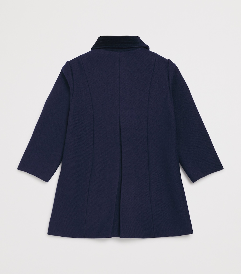 Wool Overcoat (12 Months-4 Years) BLUE Image 2