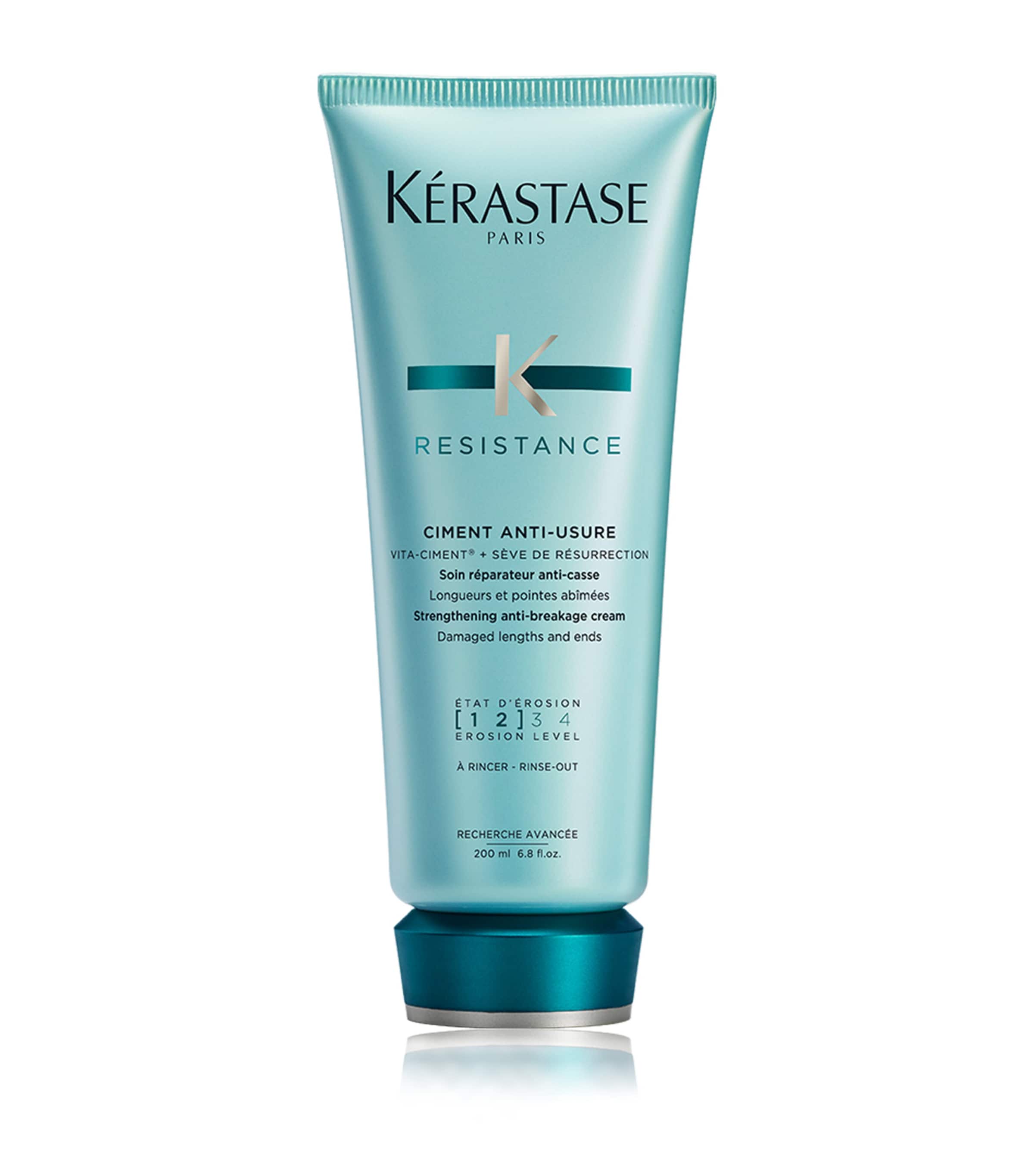 Kerastase Resistance Ciment Anti-Usure Conditioner (200ml) | Haircare | Hair Oils & Serums | Designers | Kerastase