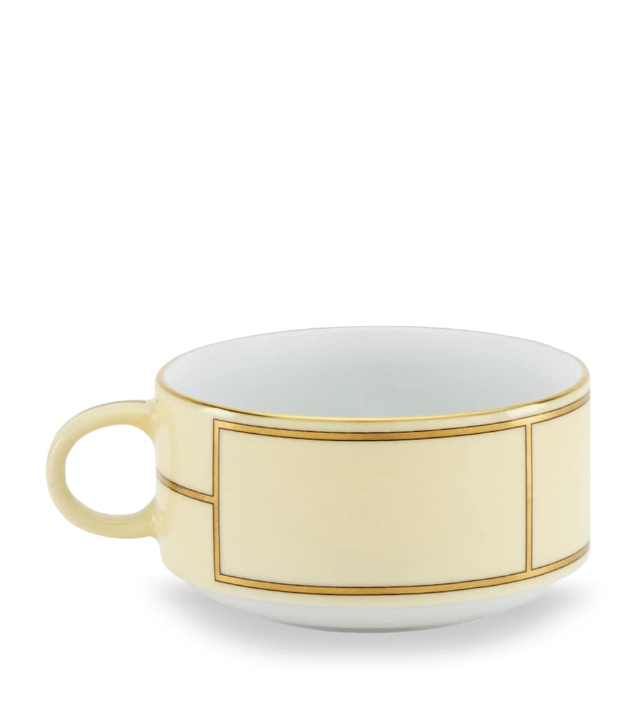 Porcelain Colonna Diva Giallo Teacup (245ml) G00134901 Image 1