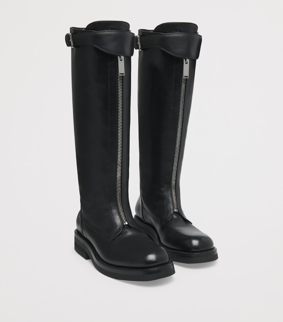 Leather Countryside Knee-High Boots 1000 Image 3