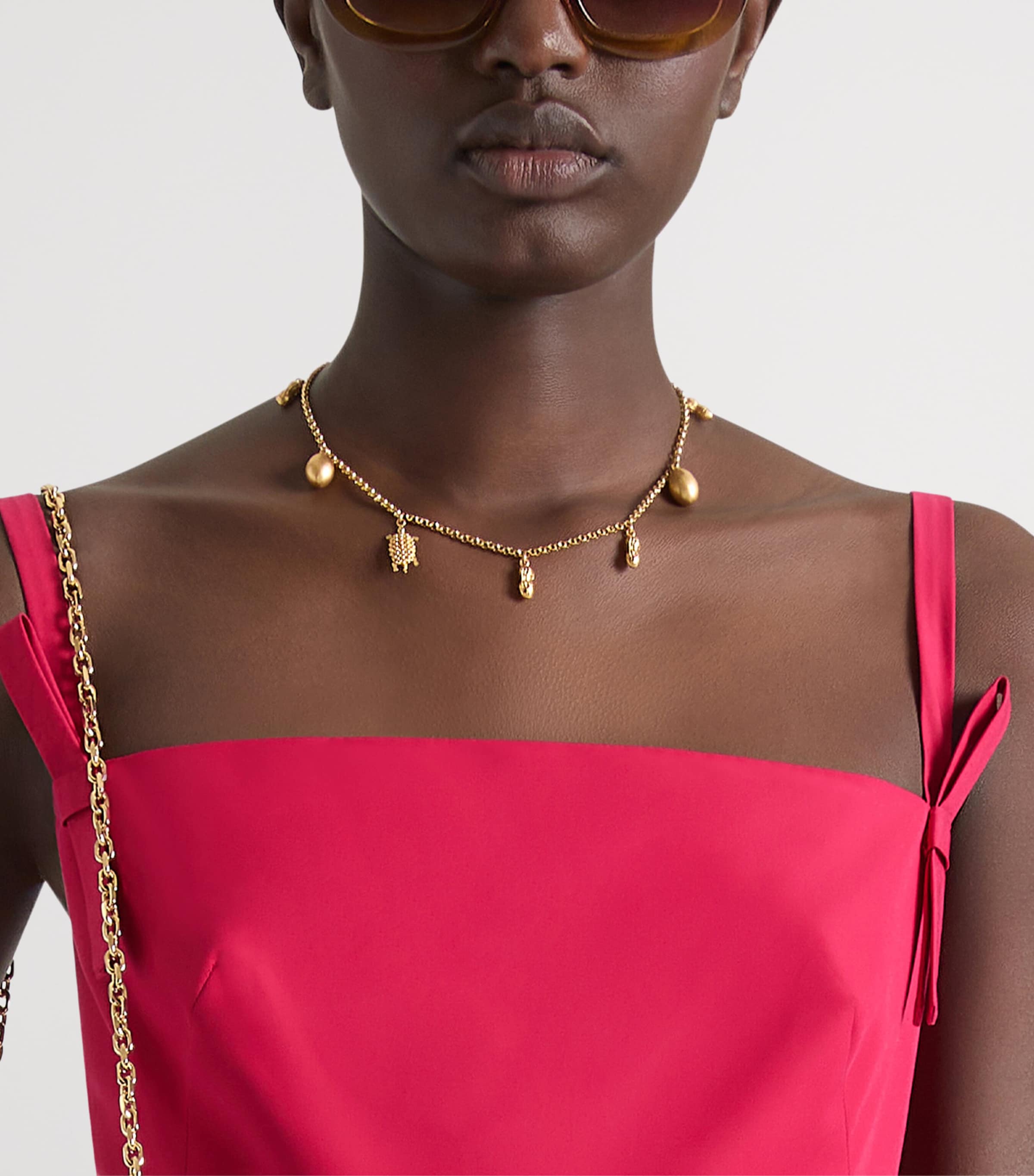 Givenchy Charms Chain Necklace Image 2