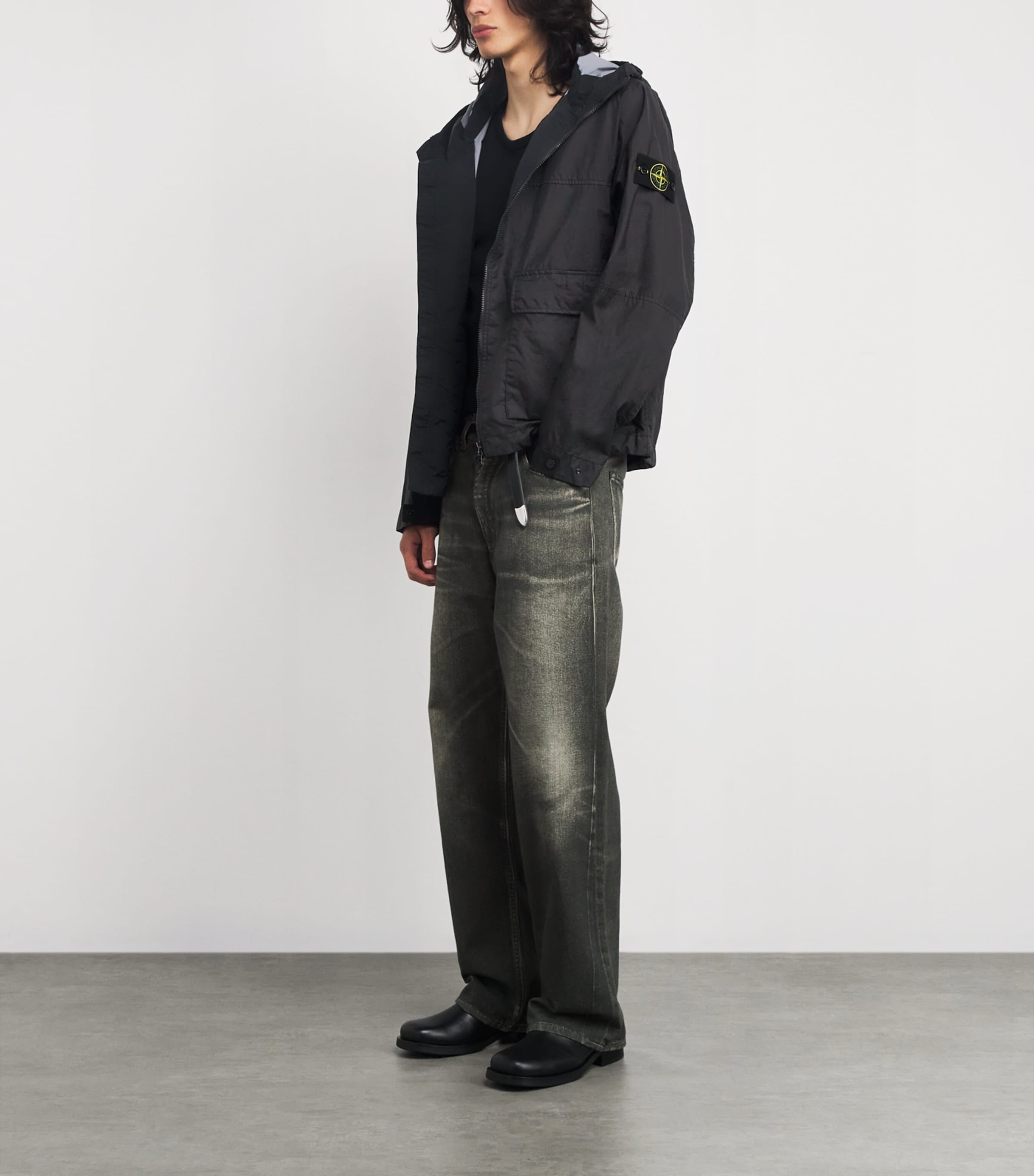 Water-Resistant Nylon Jacket V0029 Image 2