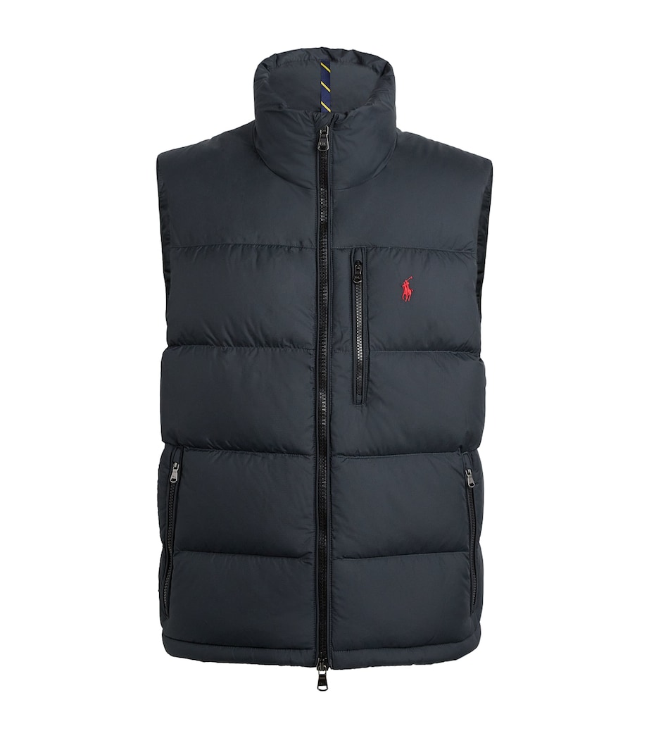 Down-Filled Gorham Gilet BLACK Image 1
