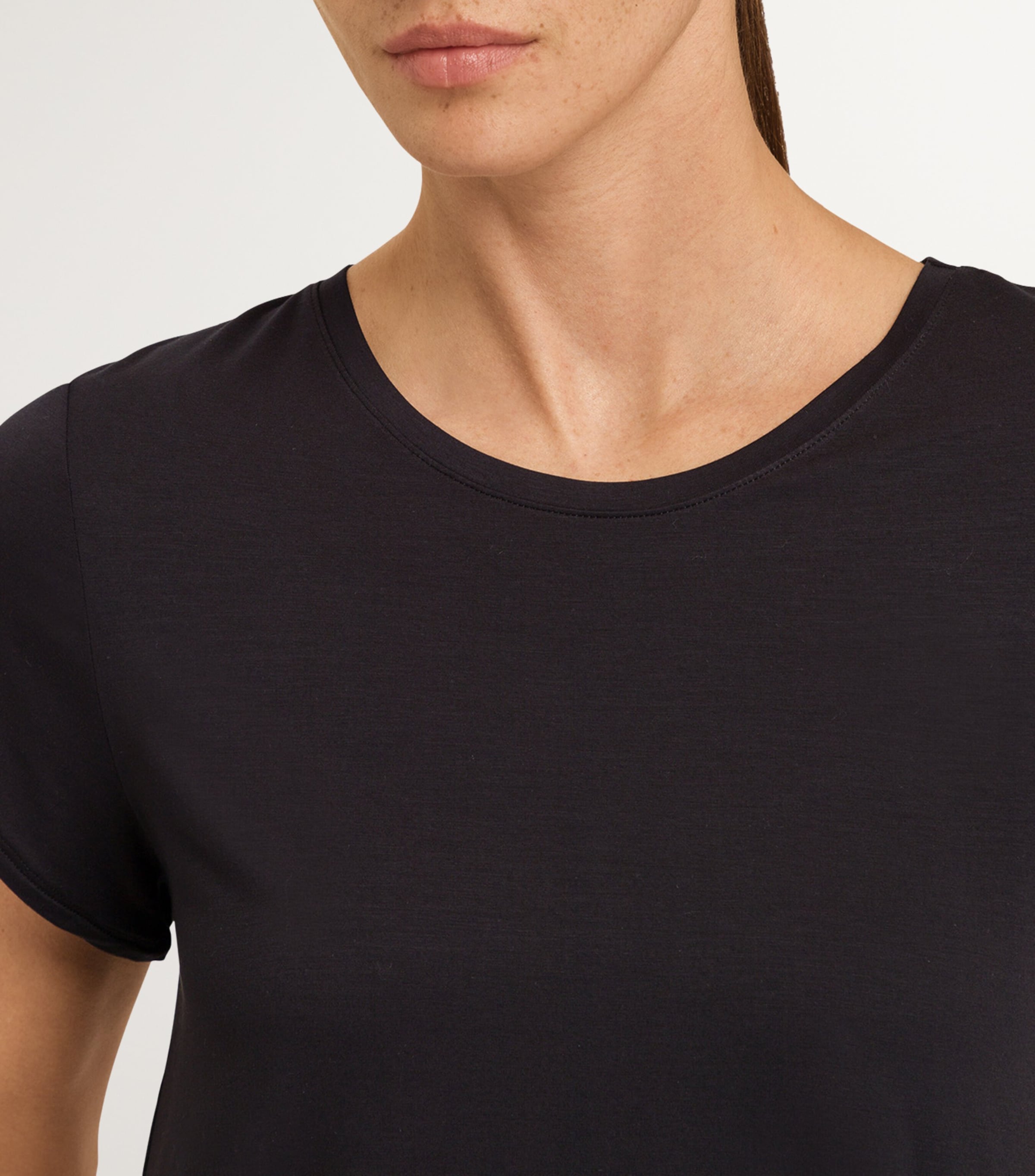 Hanro Modal Yoga T-Shirt | Women Clothing | Tops | Sportswear | Sports Tops | Designers | Hanro Hanro Modal Yoga T-Shirt | Women Clothing | Tops | Sportswear | Sports Tops | Designers | Hanro
