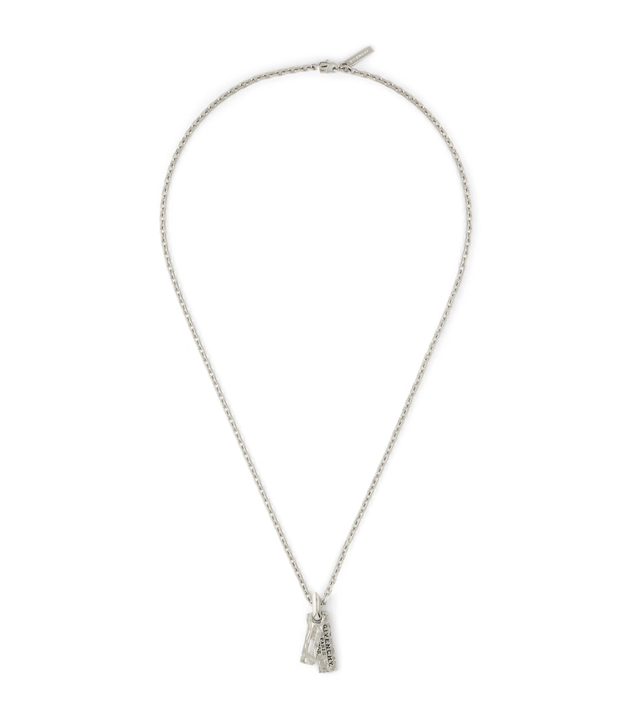Signature Tape Necklace ANTIC SILVERY Image 1