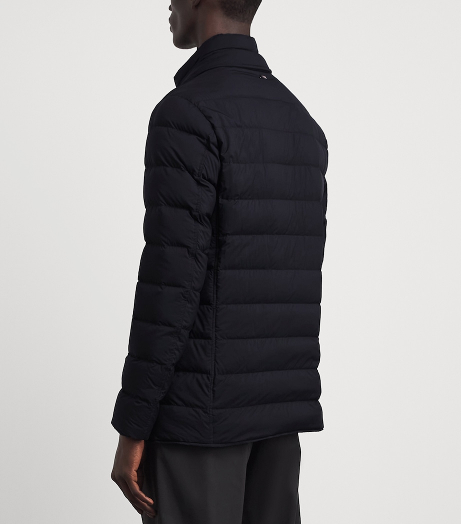 Herno Mens Down Quilted Puffer Jacket Black Image 5
