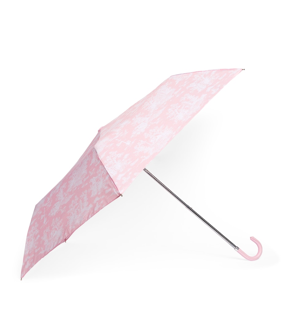 Harrods Toile Umbrella Pink Image 1