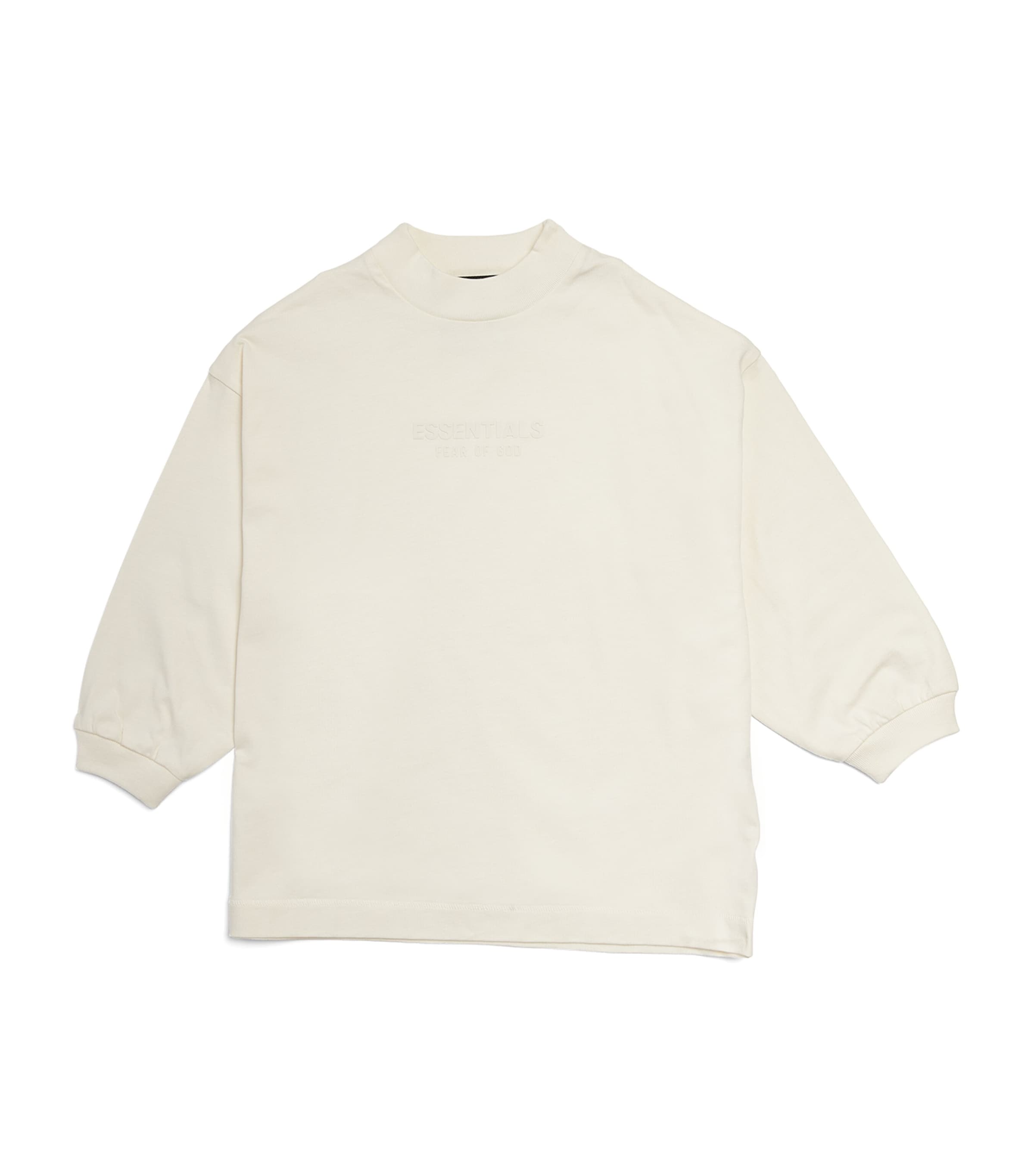 Essentials Kids' Logo Long-sleeve T-shirt In White