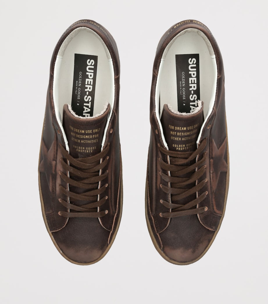 Leather Super-Star Sneakers BROWN/OTH Image 4
